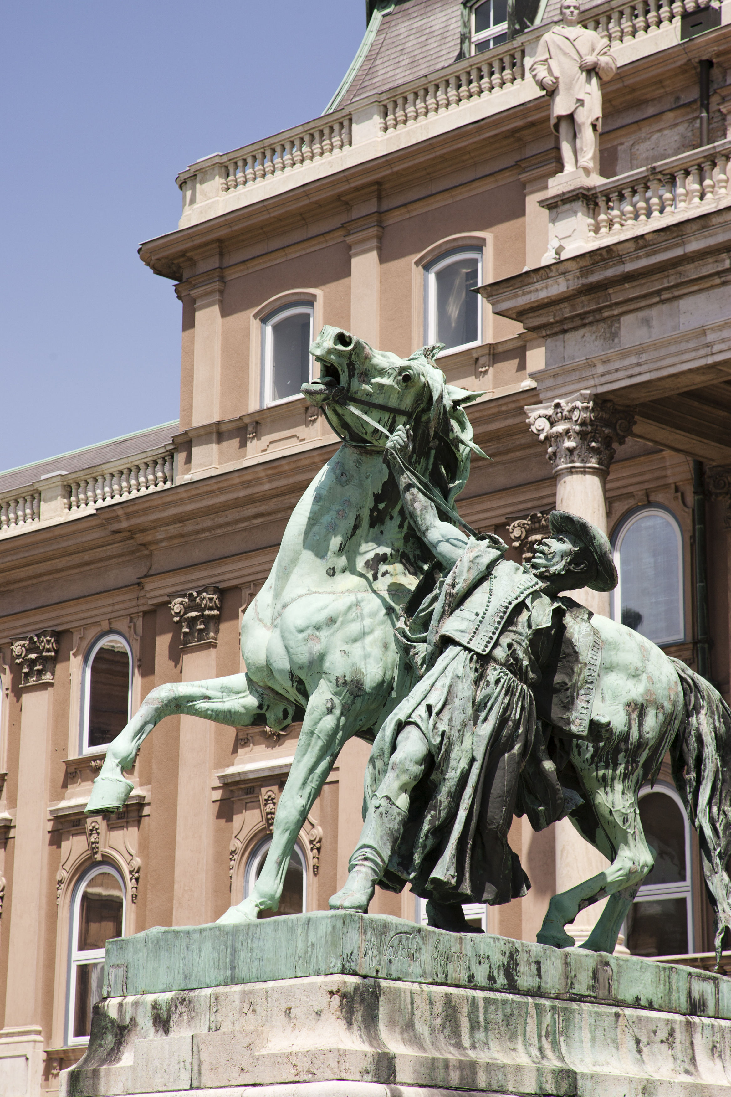Hungary — Budapest, Castle District — architecture