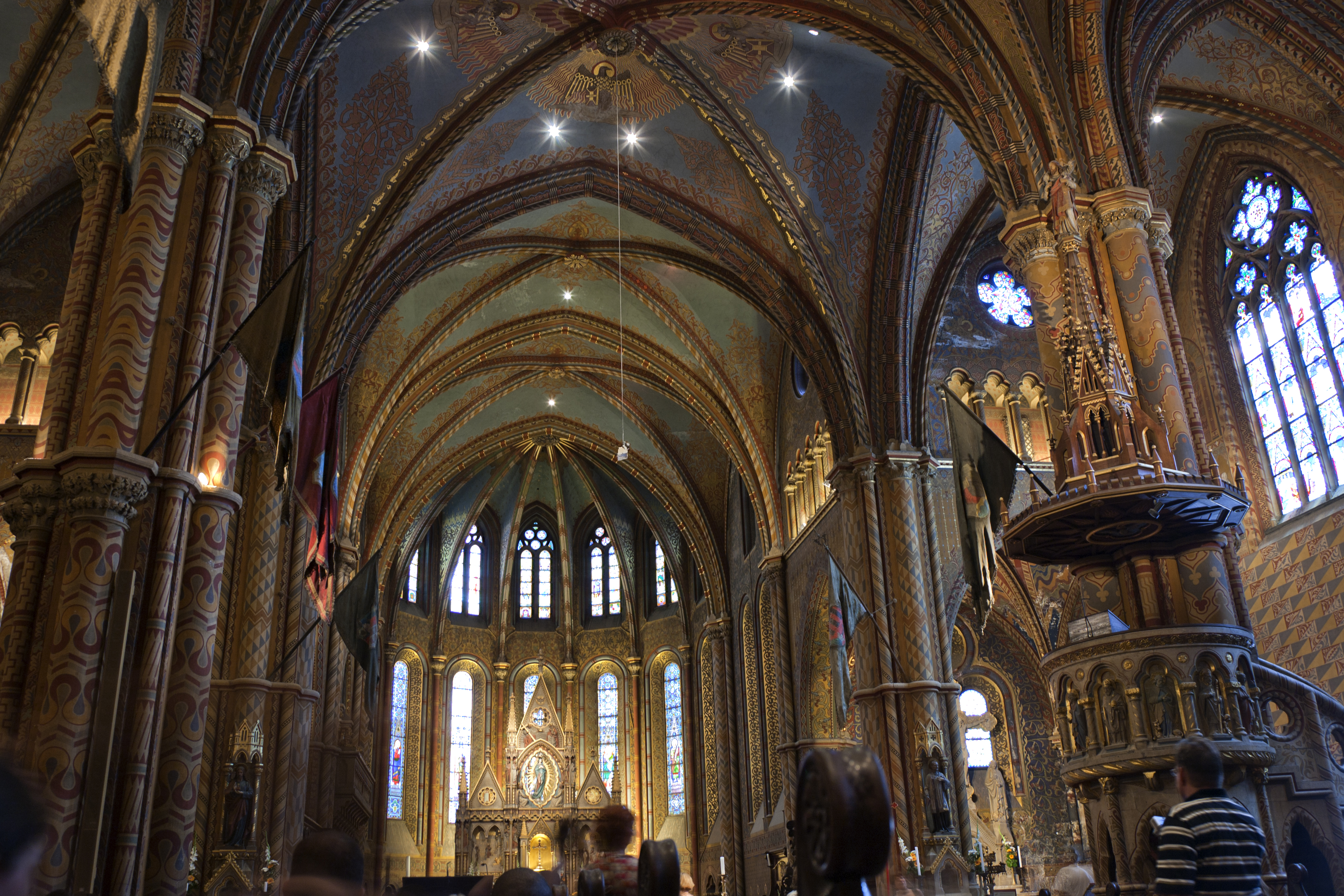Hungary — Budapest, Castle Hill — architecture