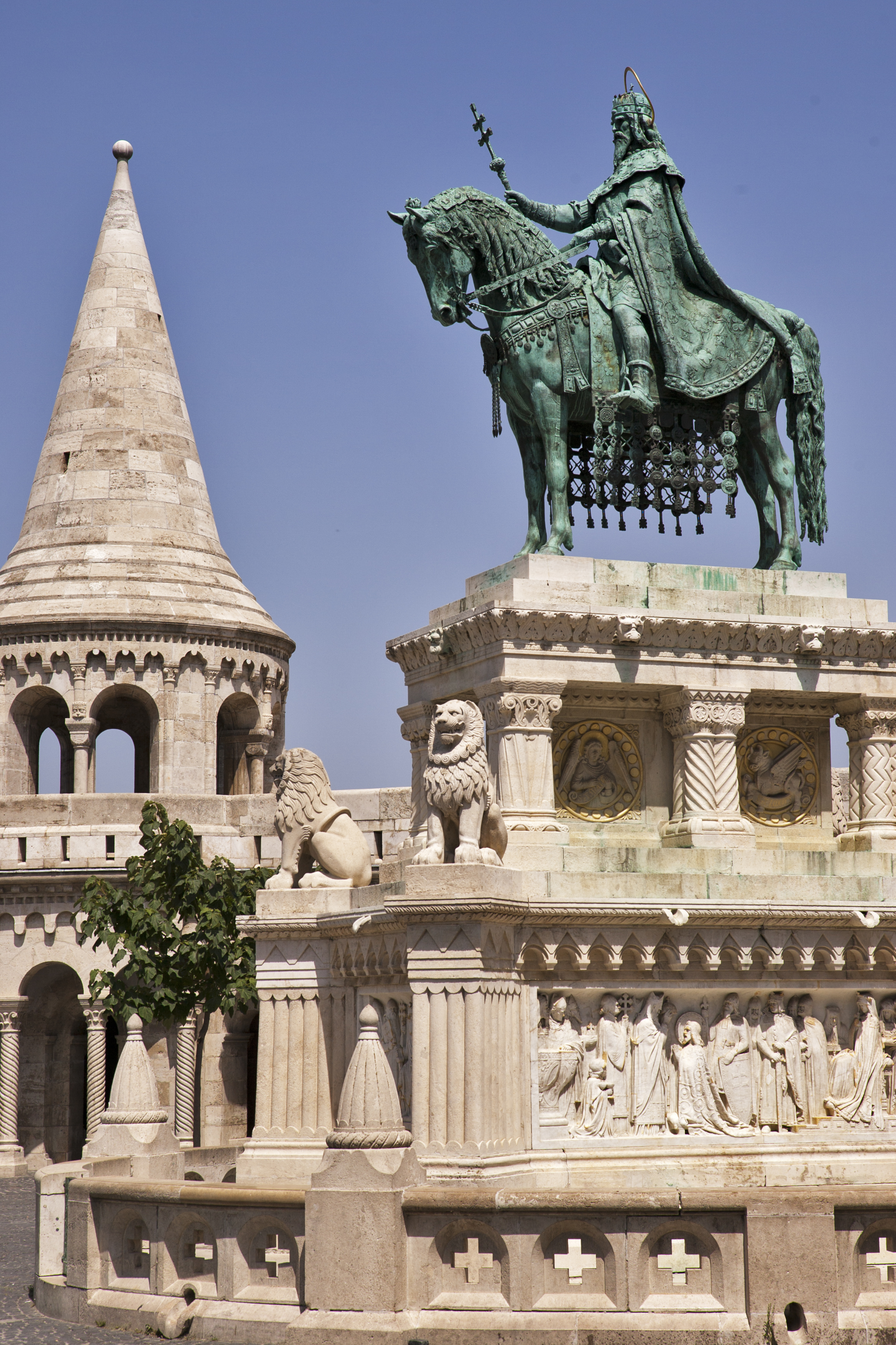 Hungary — Budapest, Castle Hill (Várhegy) — architecture