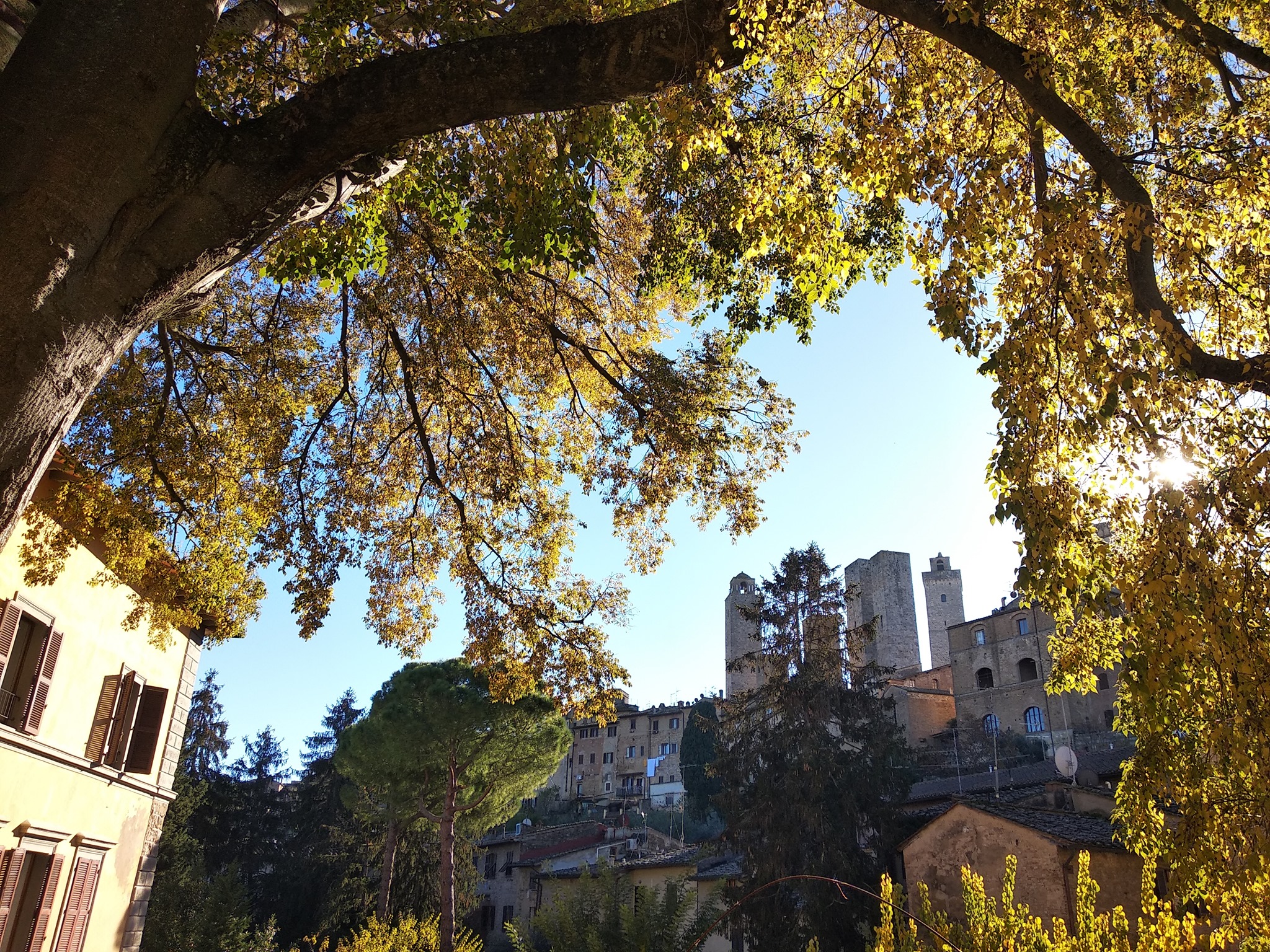 Italy — Tuscany (San Gimignano, Province of Siena) — architecture