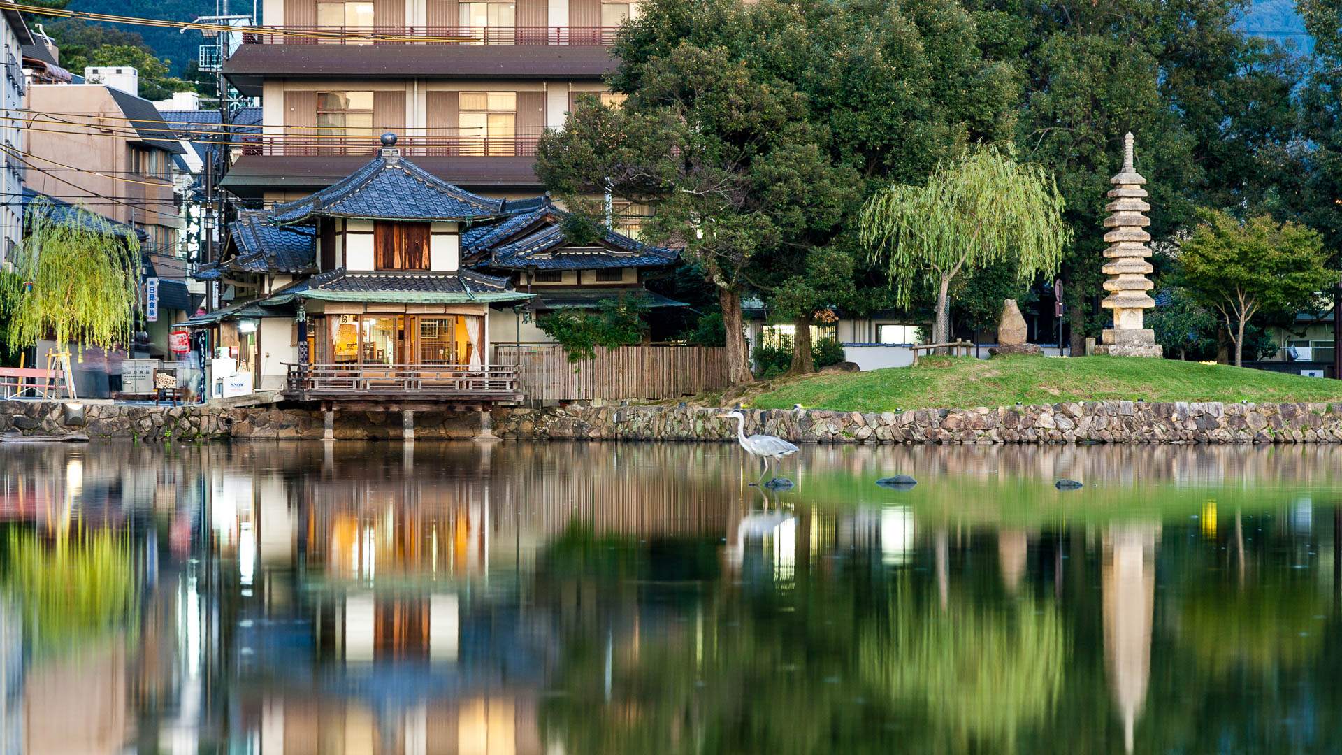Japan — Kyoto or Nara area — architecture
