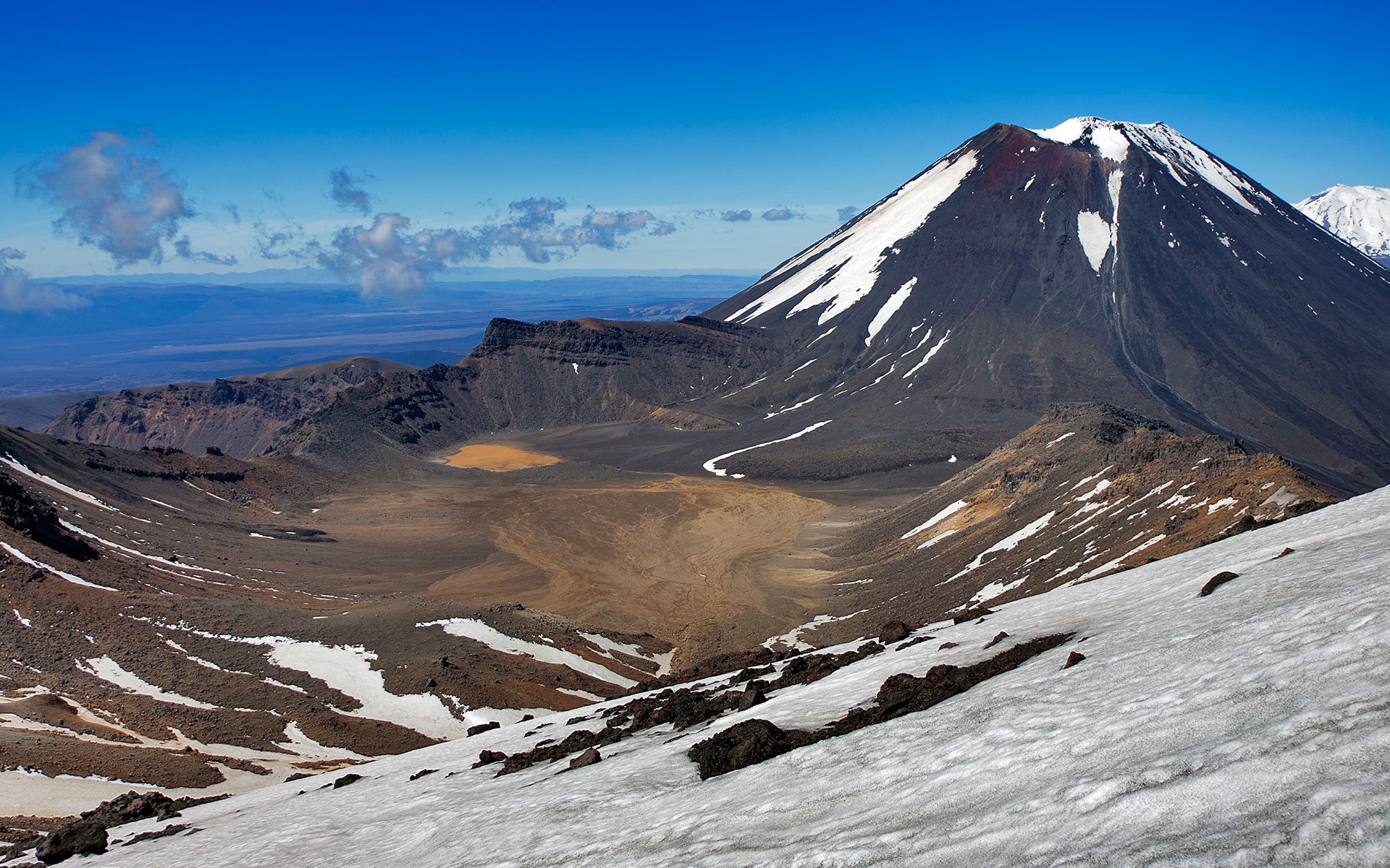 New Zealand — Tongariro National Park, North Island — landscape