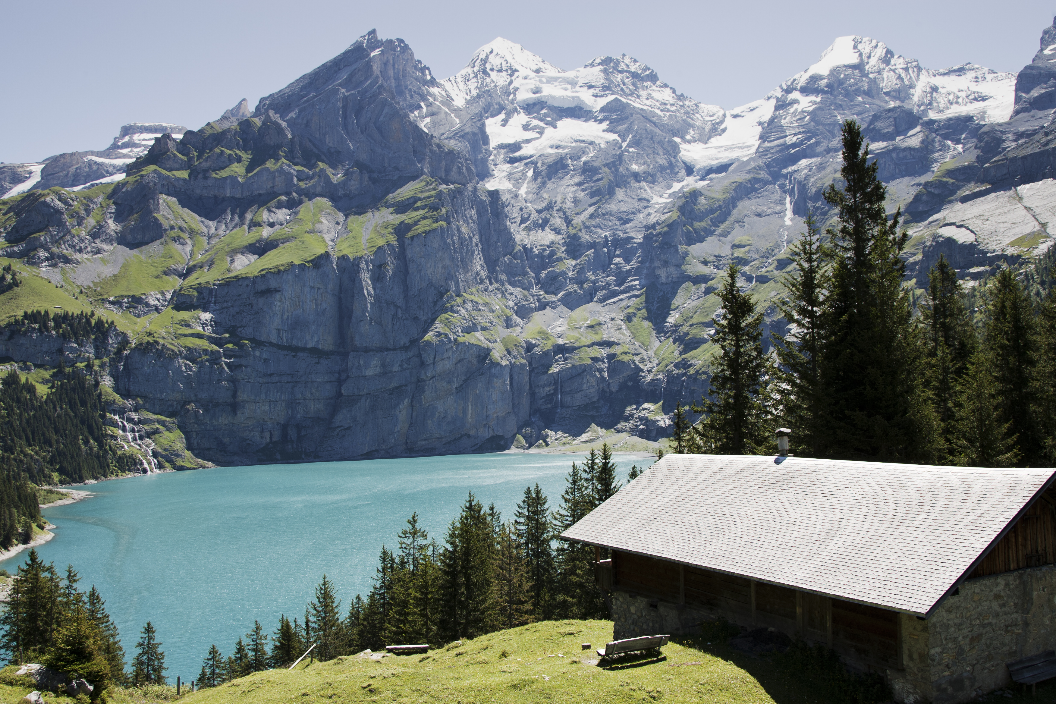 Switzerland — Bernese Oberland, Kandersteg — landscape