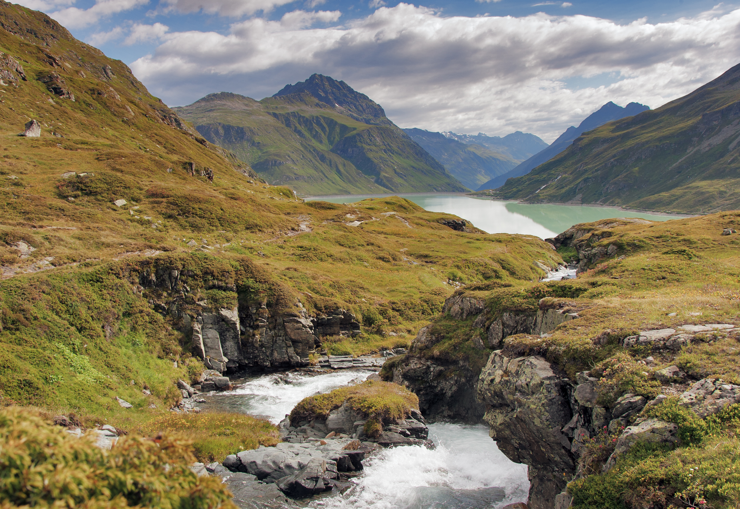 Switzerland — Silvretta — landscape