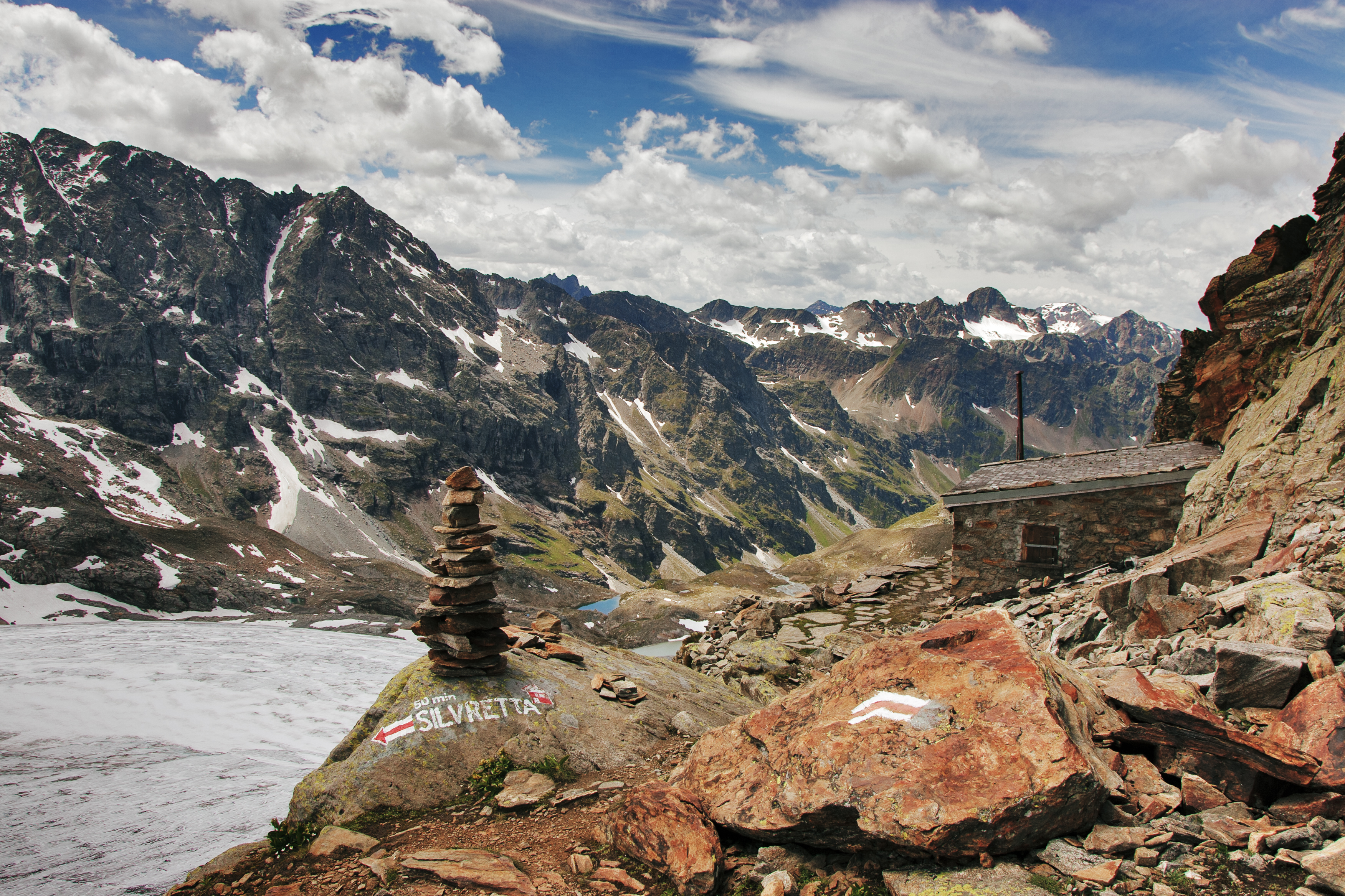Switzerland — Silvretta Alps — landscape