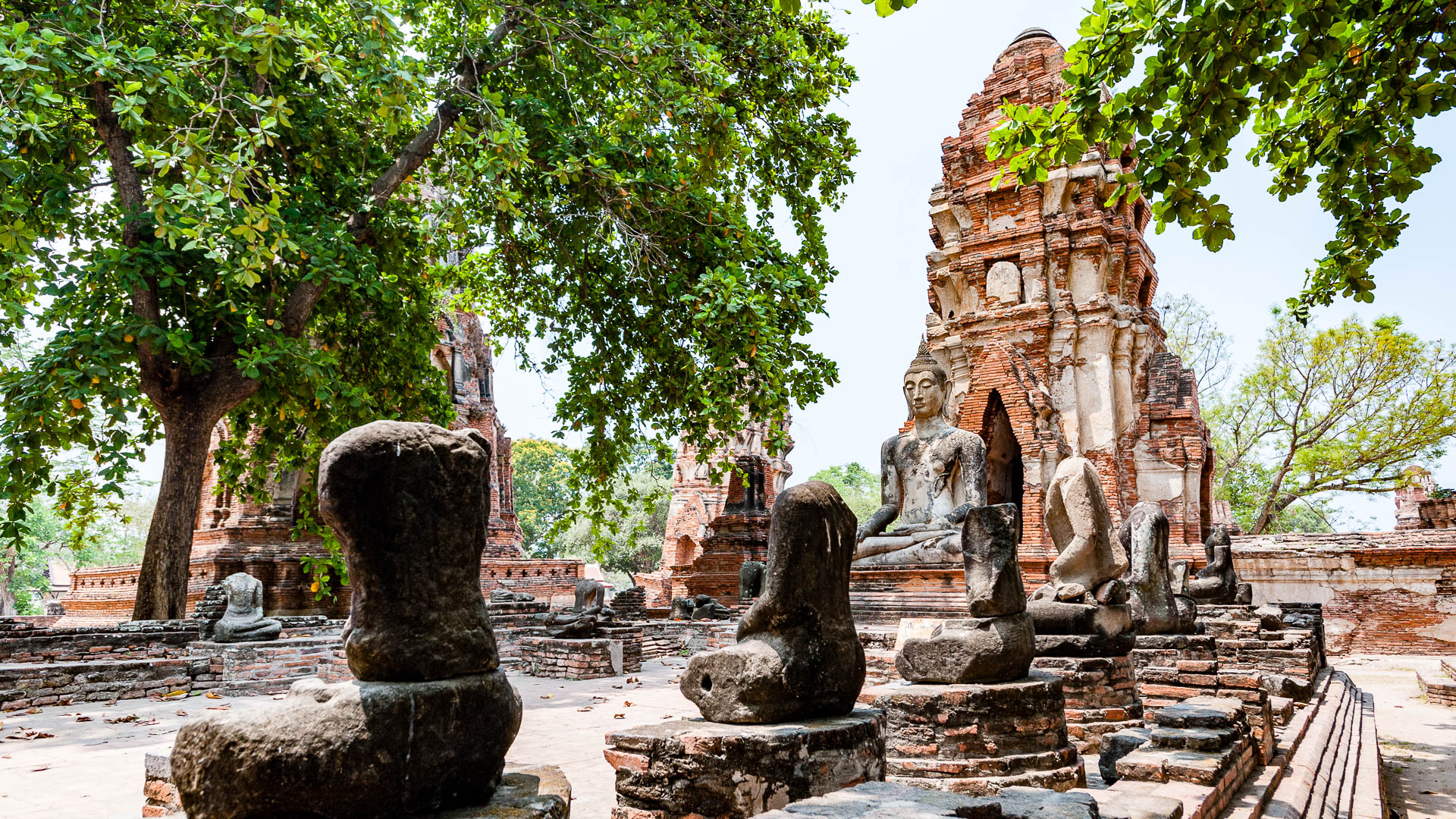 Thailand — Ayutthaya — architecture