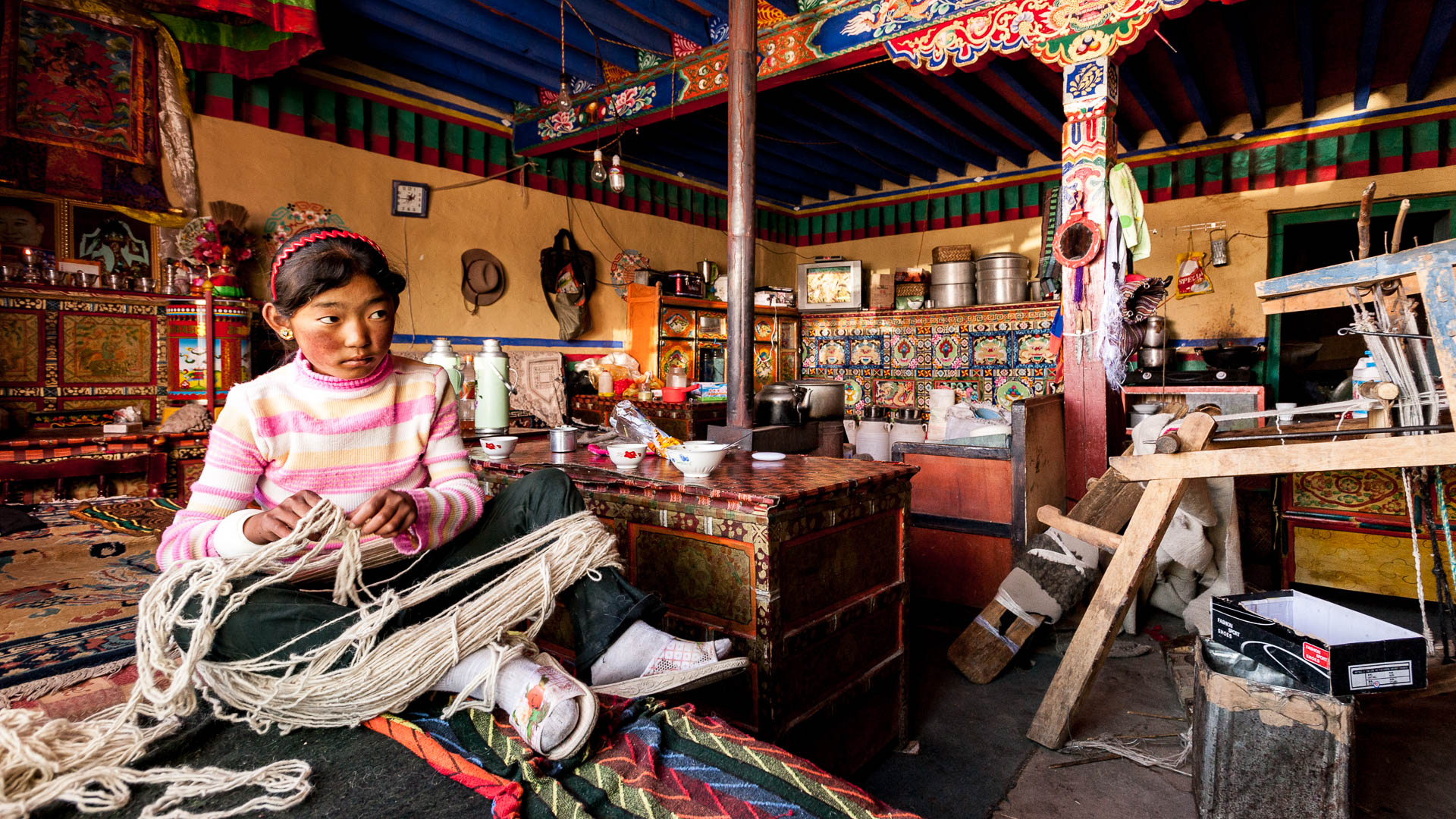 China — Tibet — portrait