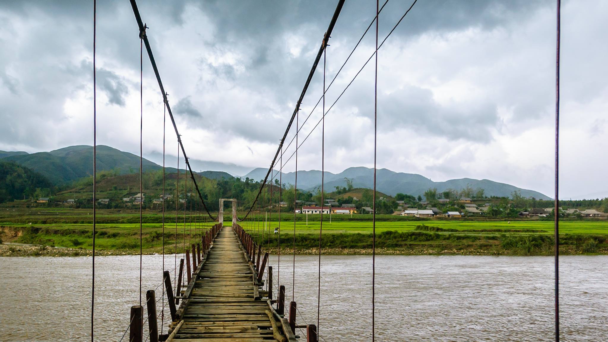 Vietnam — Northern Vietnam, likely Yen Bai or Lao Cai province — landscape