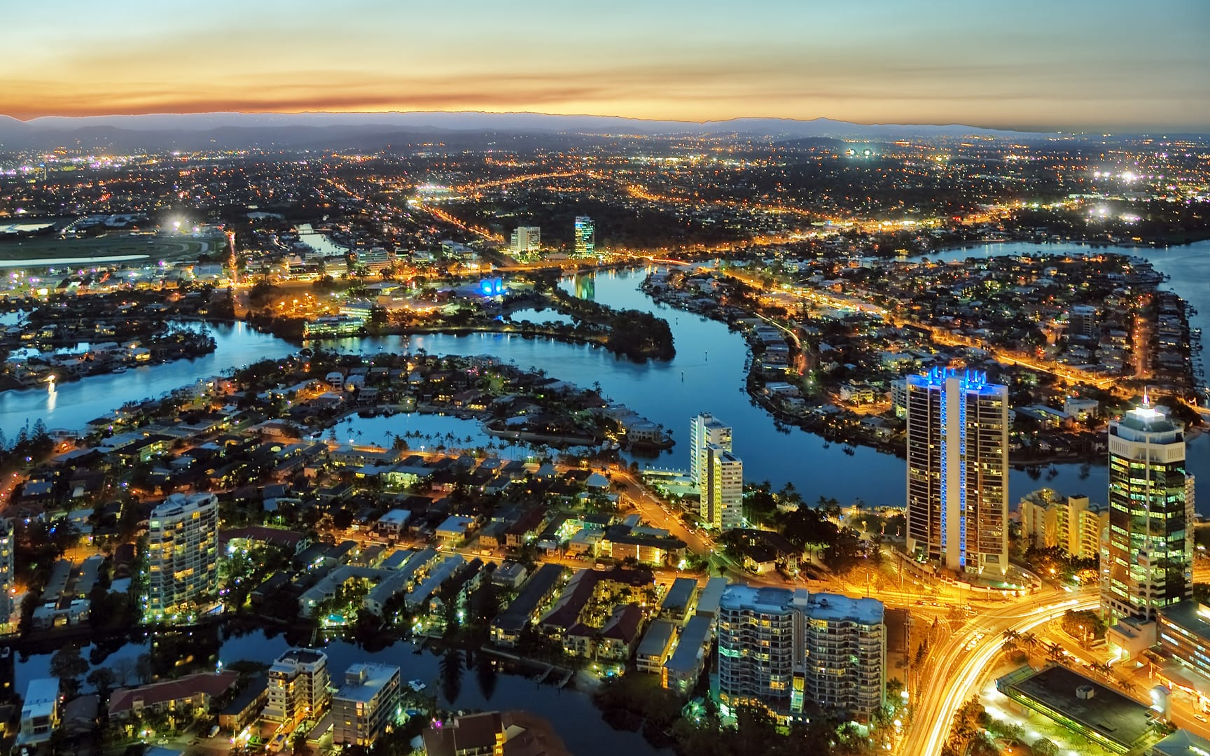 Australia — Gold Coast — aerial