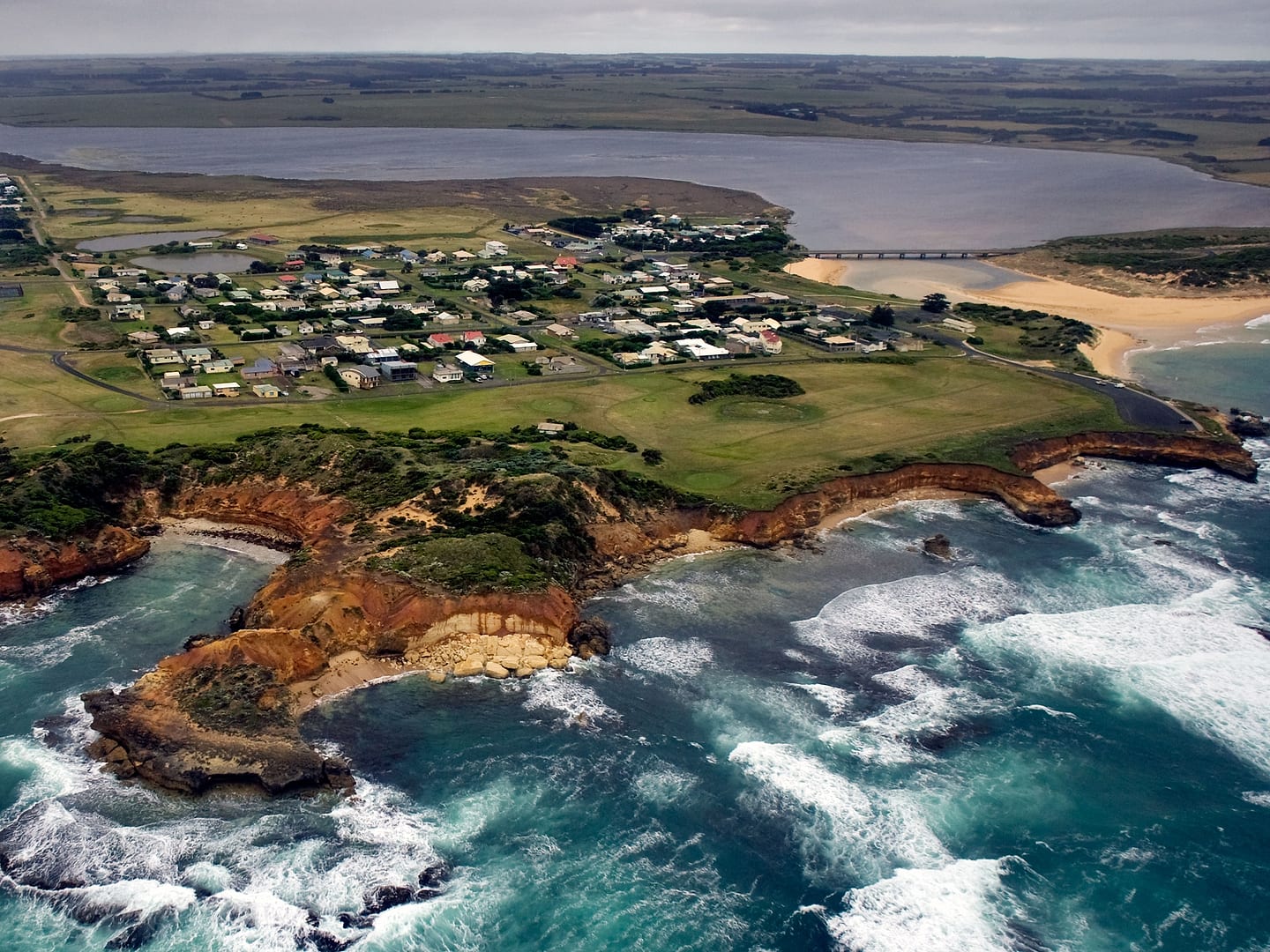 Australia — Great Ocean Road — aerial