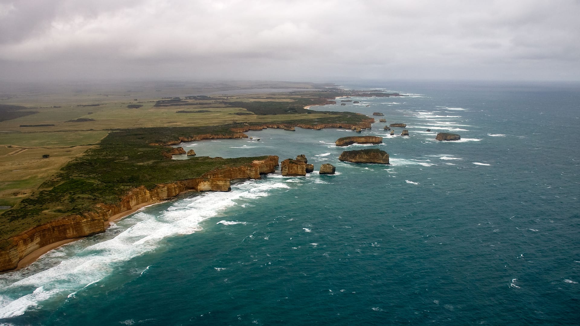 Australia — Great Ocean Road — aerial