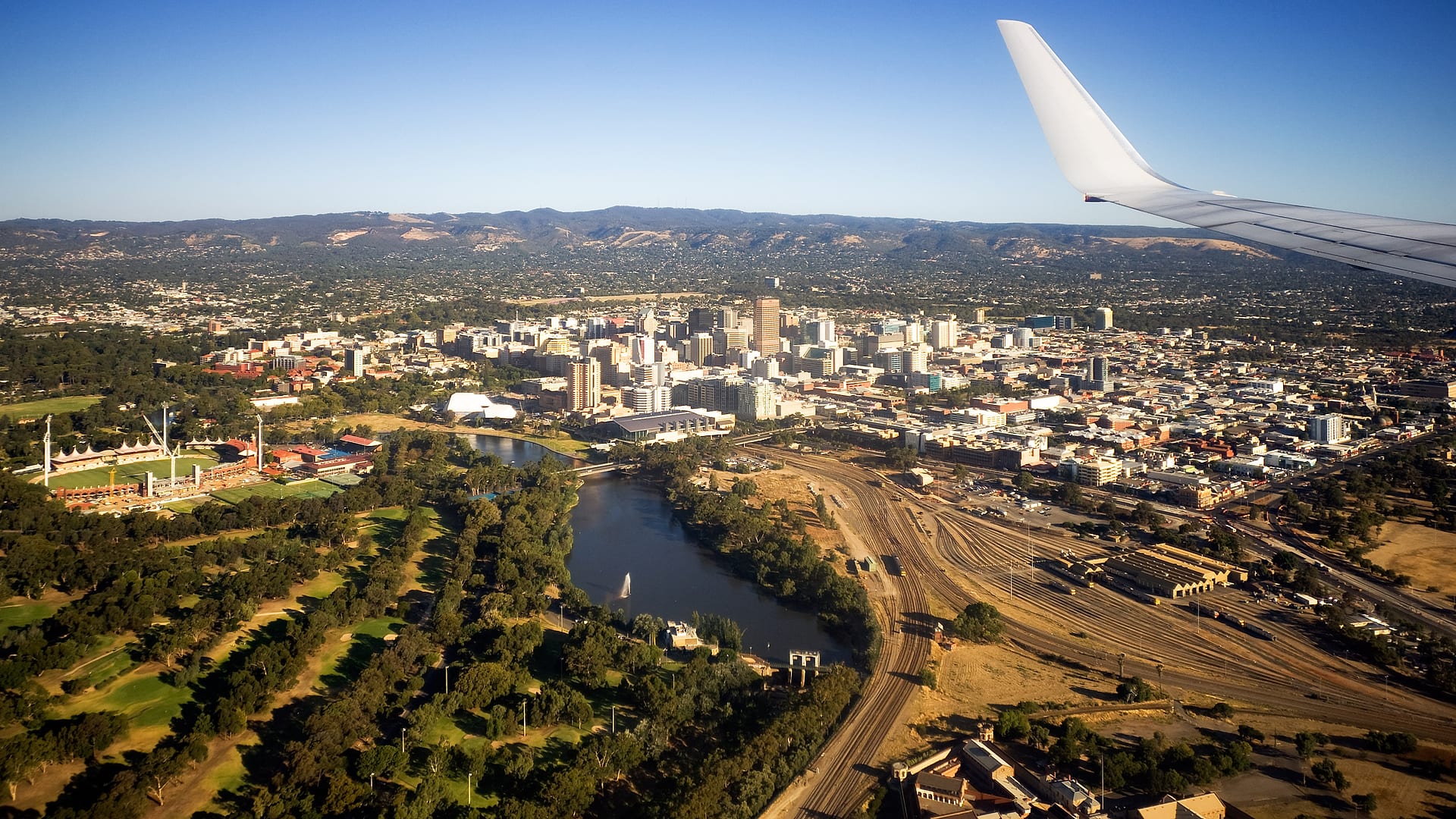 Australia — Hobart — aerial