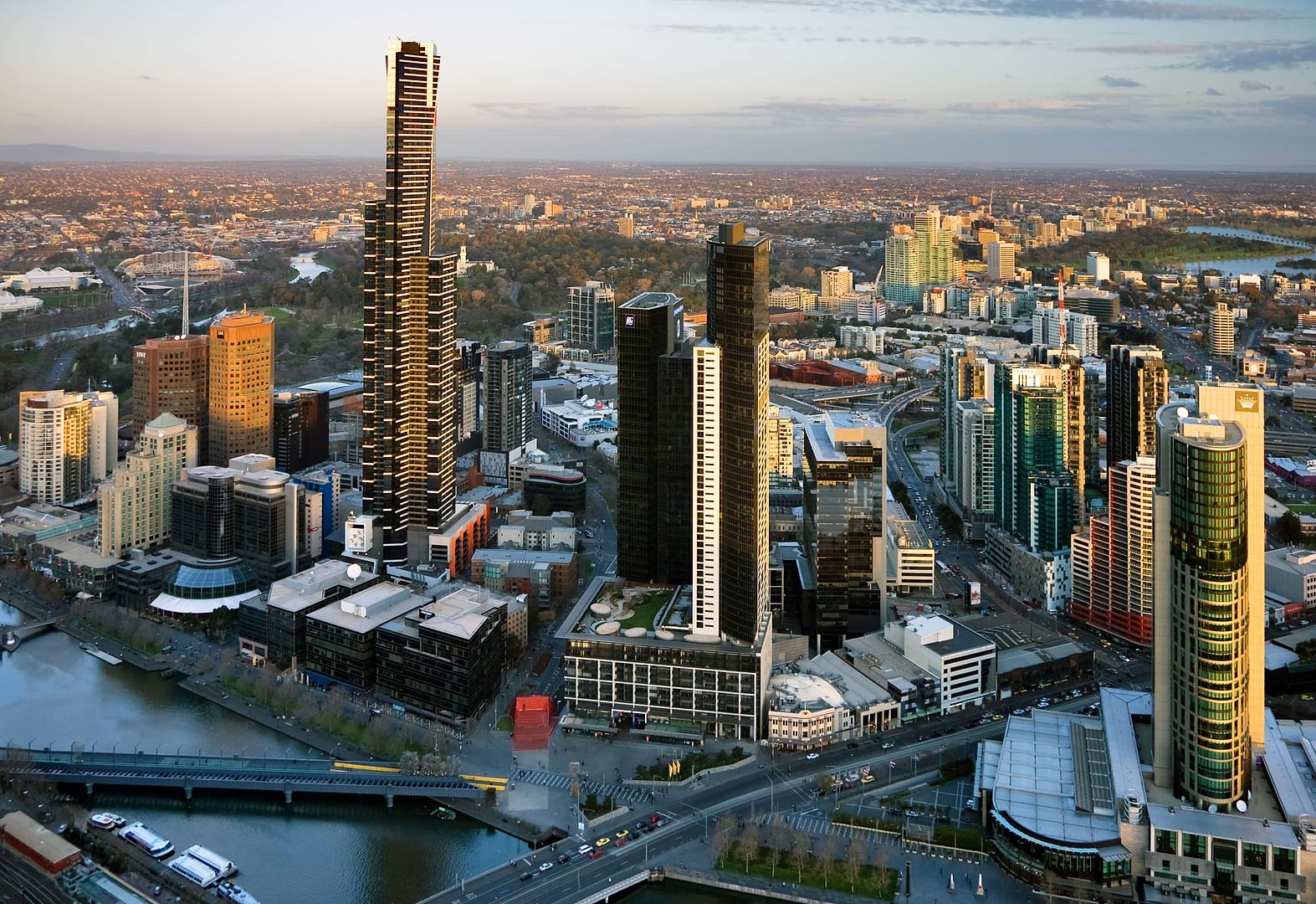 Australia — Melbourne — aerial