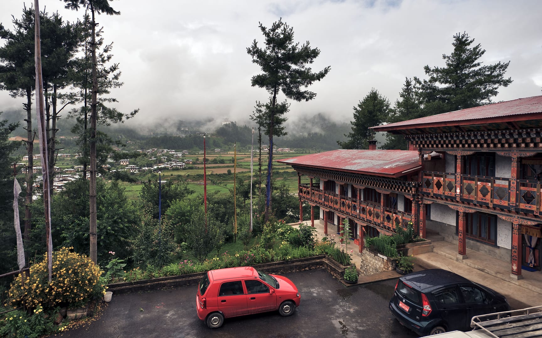 Bhutan — Bumthang — landscape