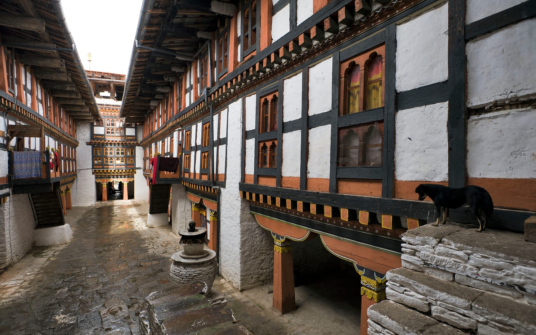Bhutan — Bumthang — architecture