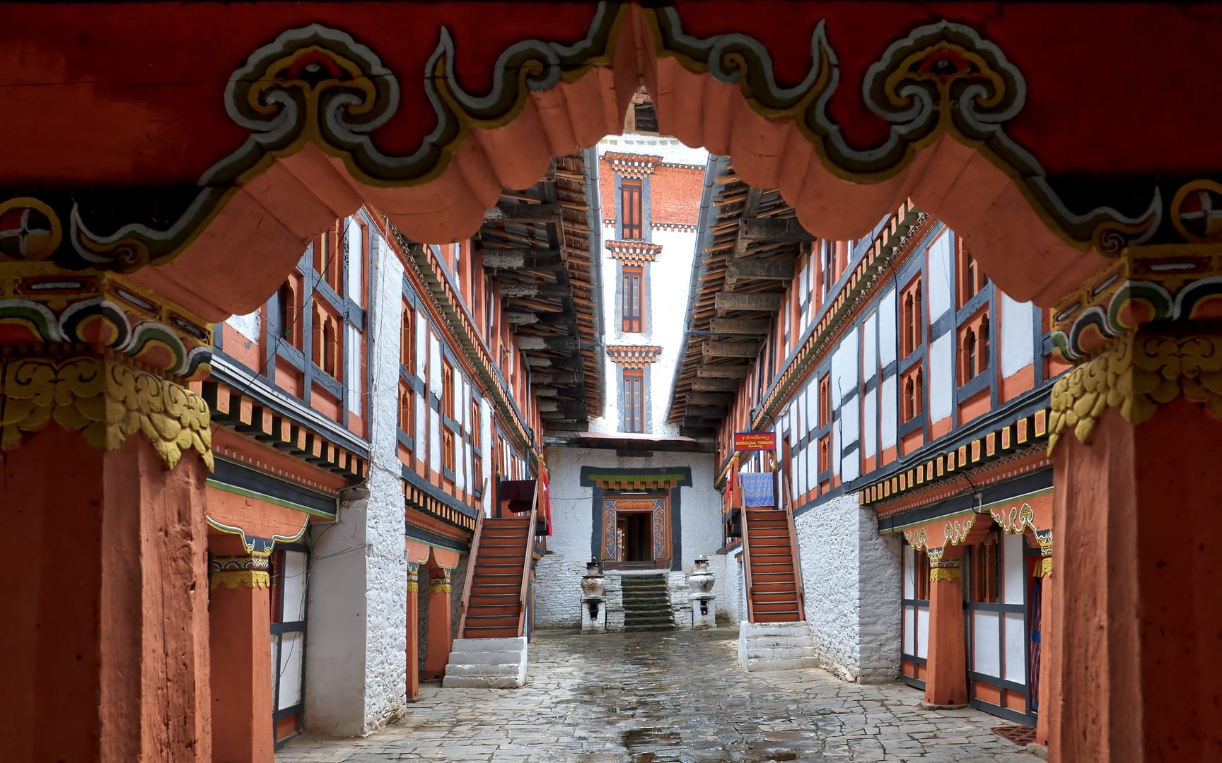 Bhutan — Bumthang — architecture