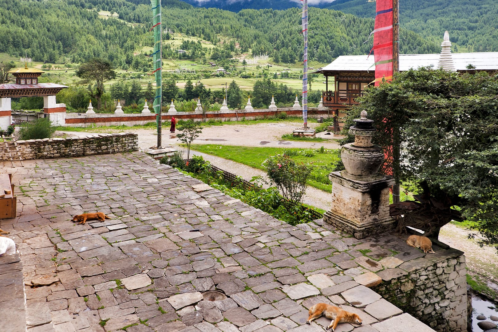 Bhutan — Bumthang — landscape