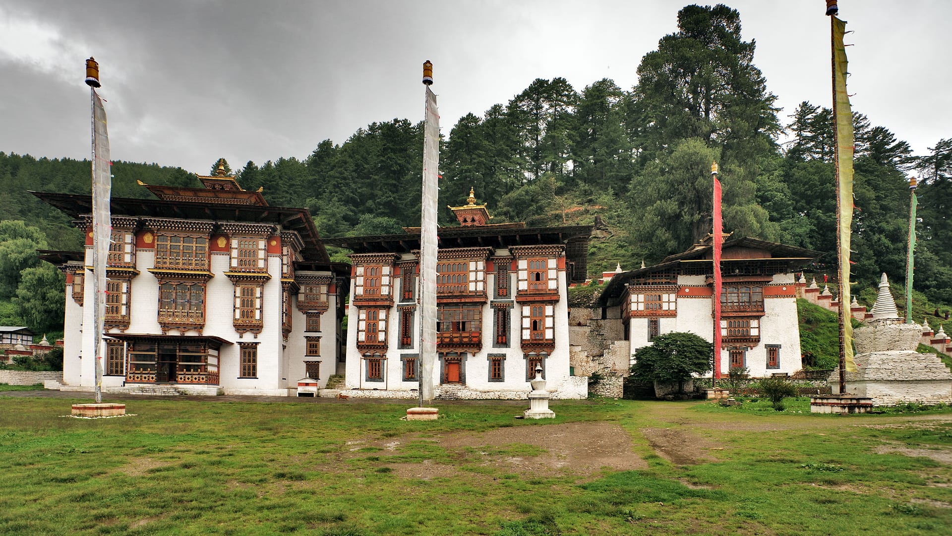 Bhutan — Bumthang — architecture