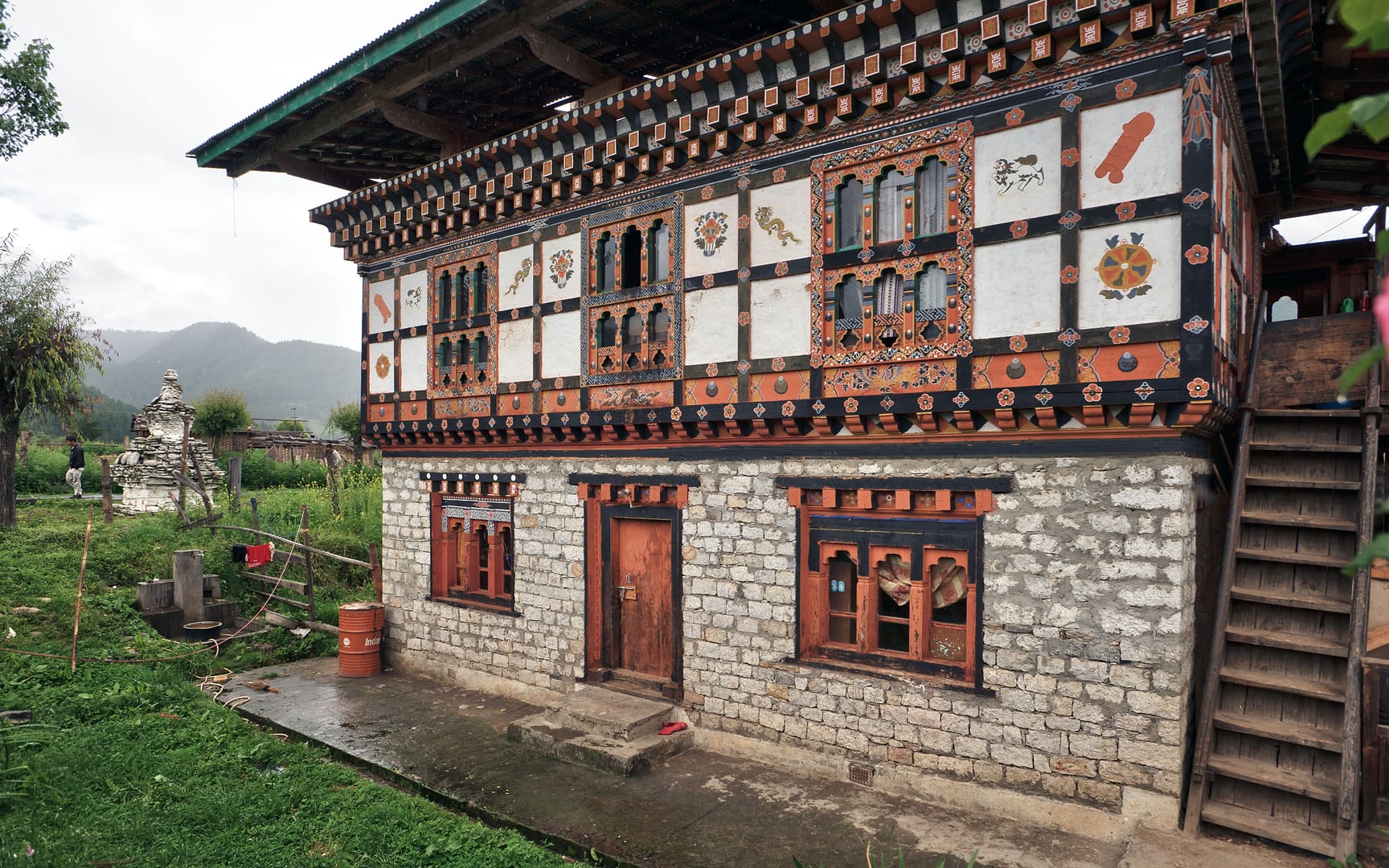 Bhutan — Bumthang — architecture