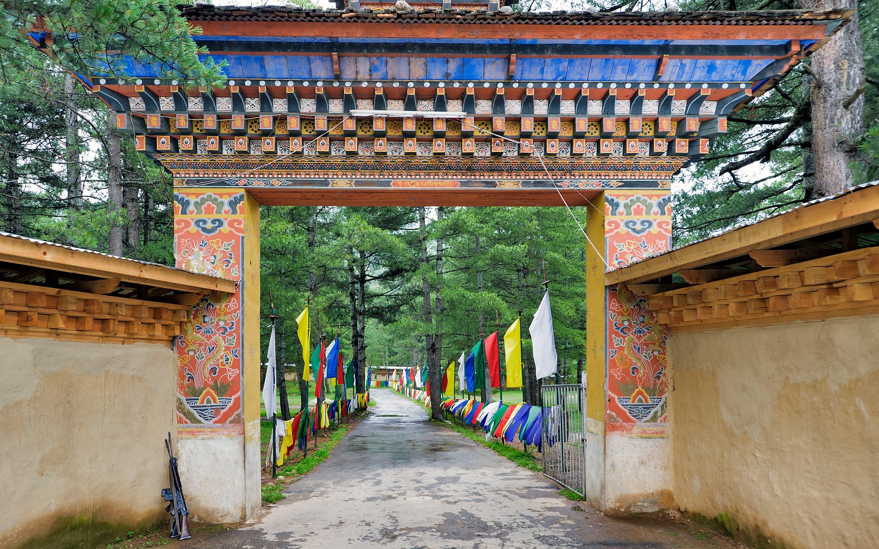 Bhutan — Bumthang — architecture