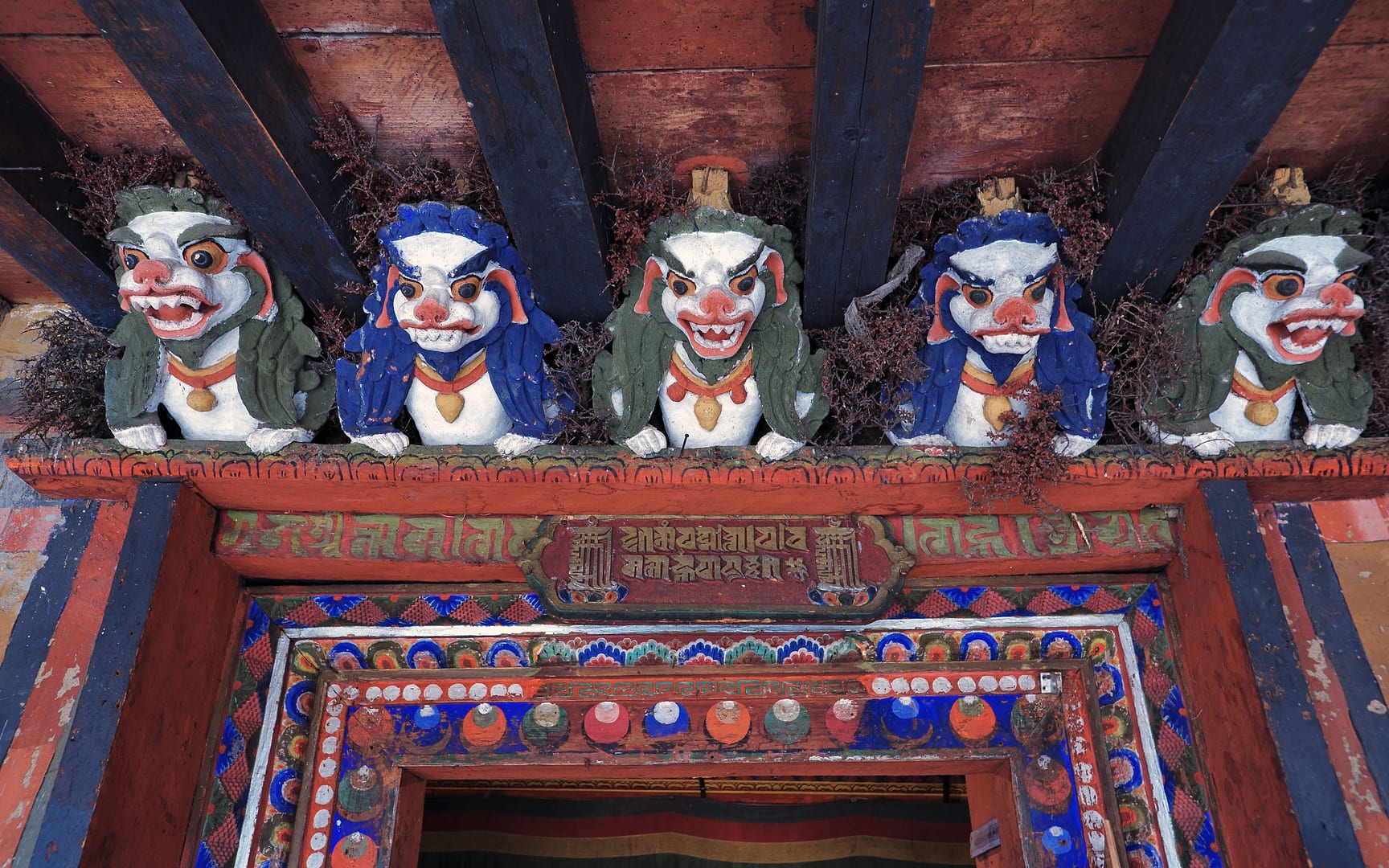 Bhutan — Bumthang — architecture