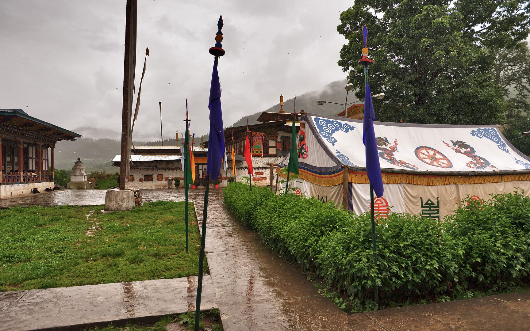 Bhutan — Bumthang — architecture