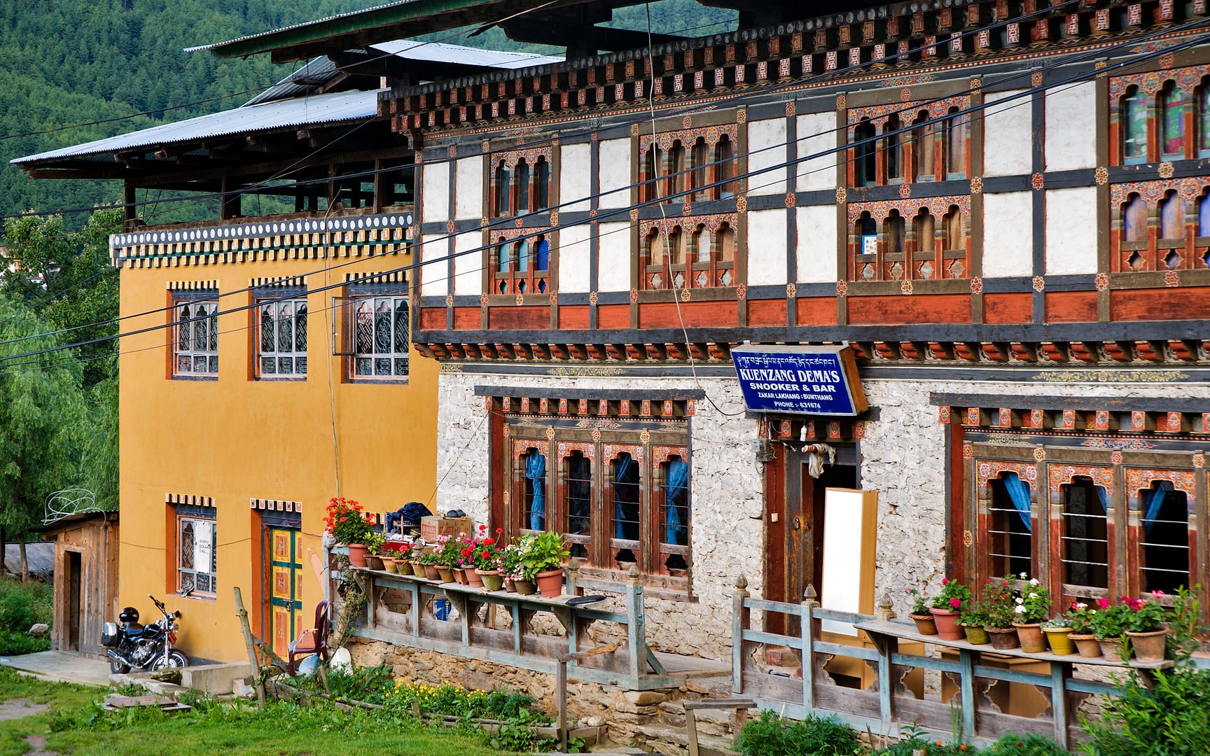 Bhutan — Bumthang — architecture