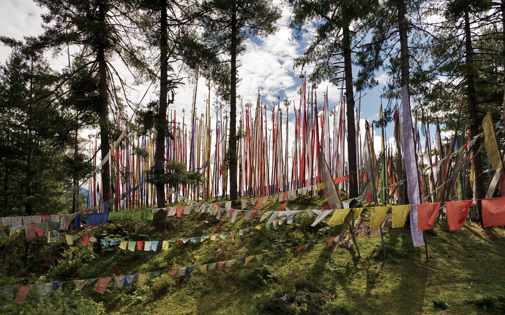 Bhutan — Bumthang — landscape