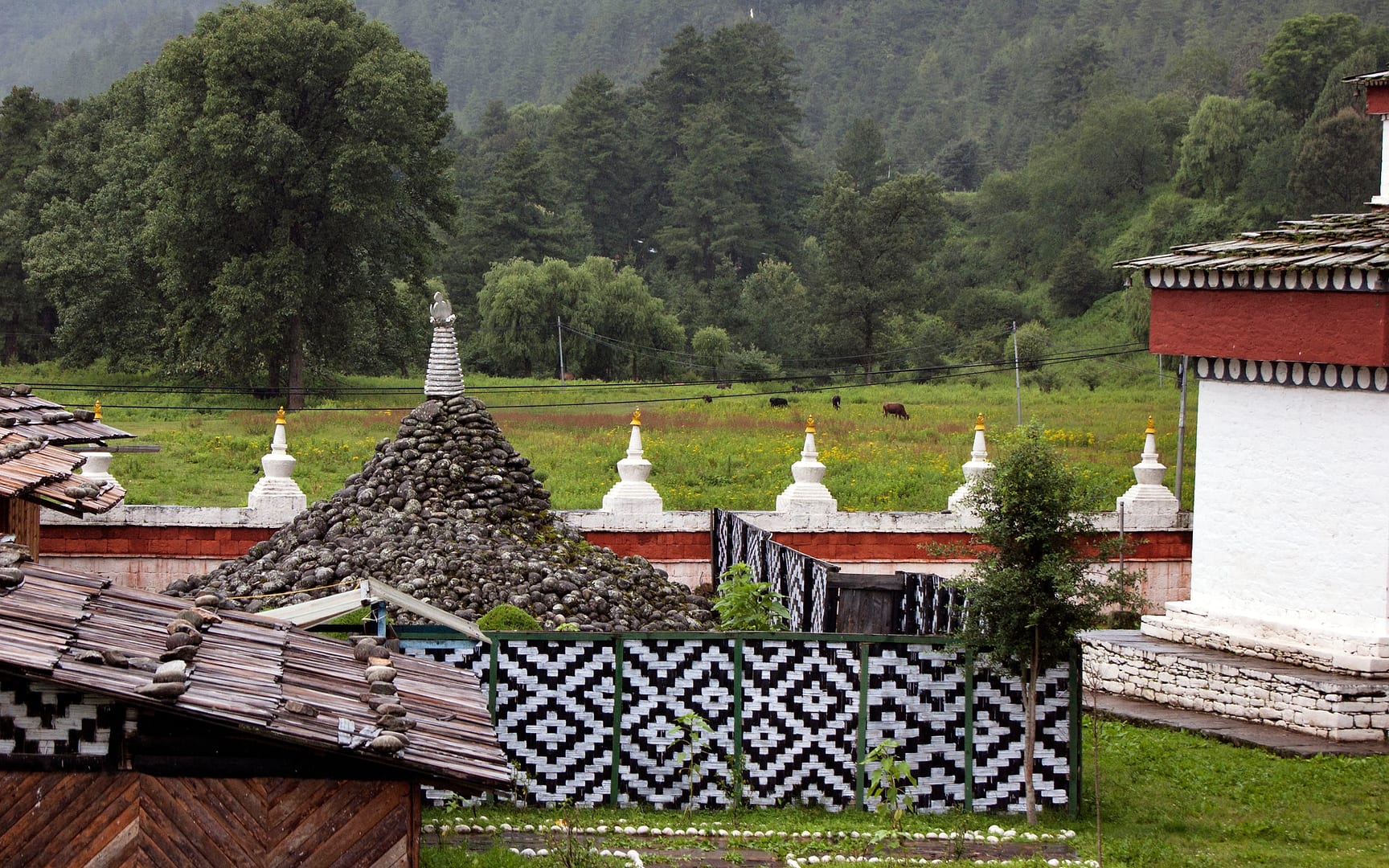 Bhutan — Bumthang — architecture