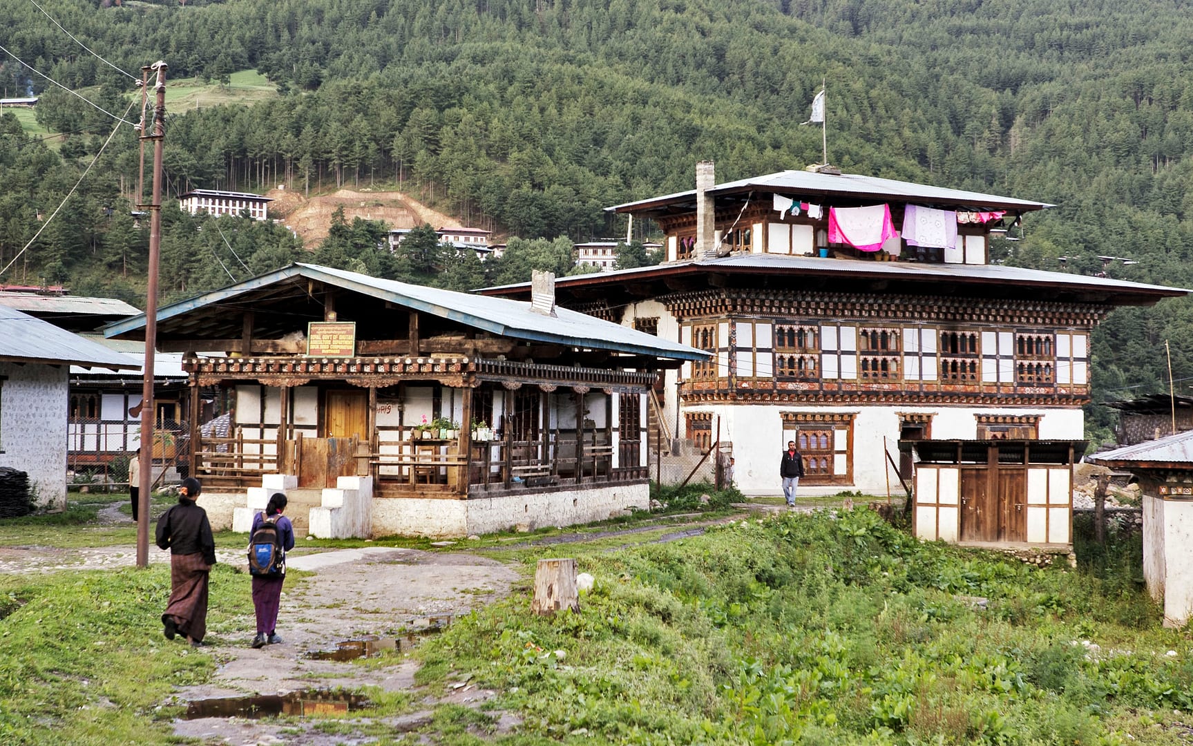 Bhutan — Bumthang — architecture