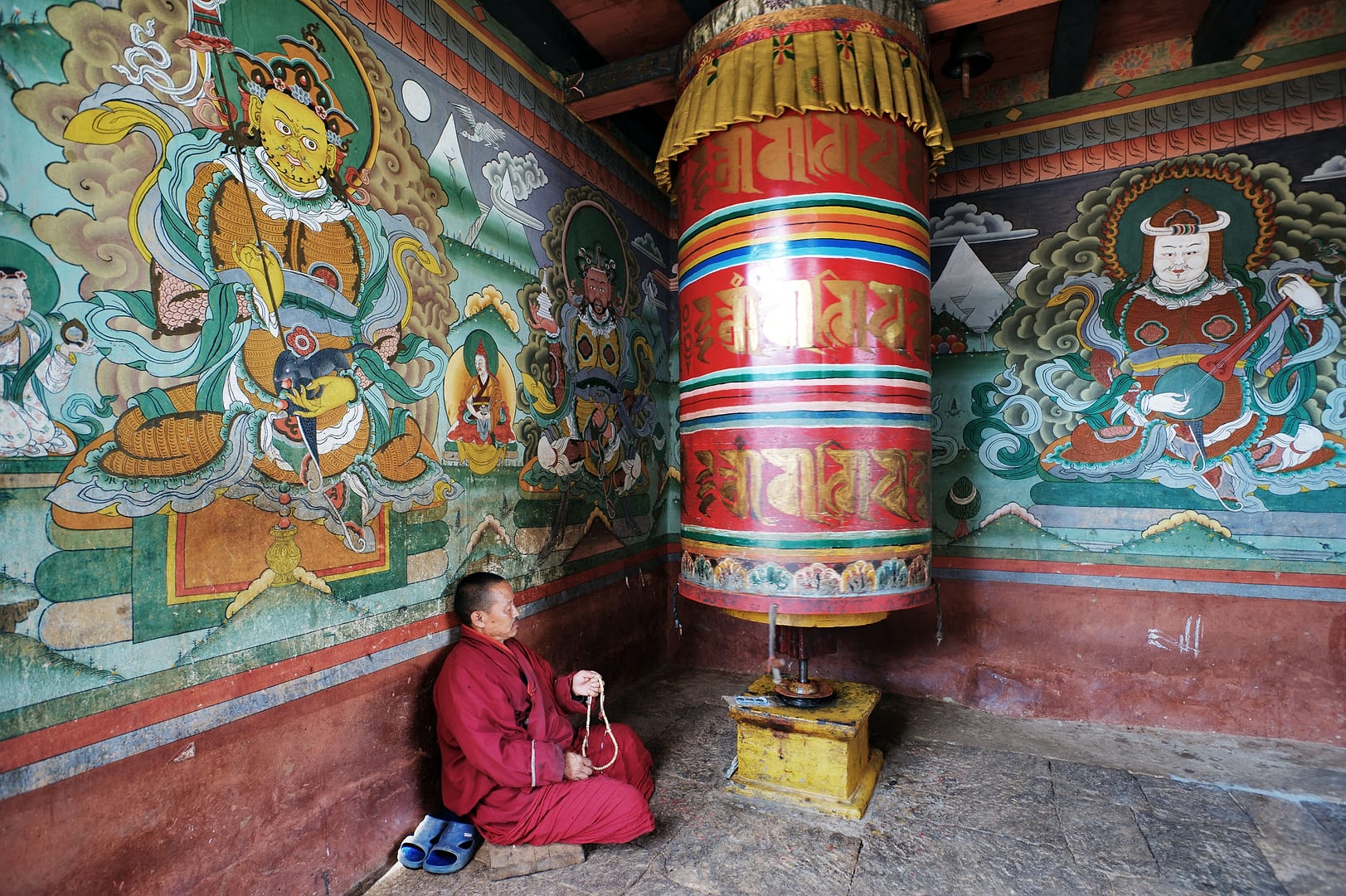 Bhutan — Punakha — architecture
