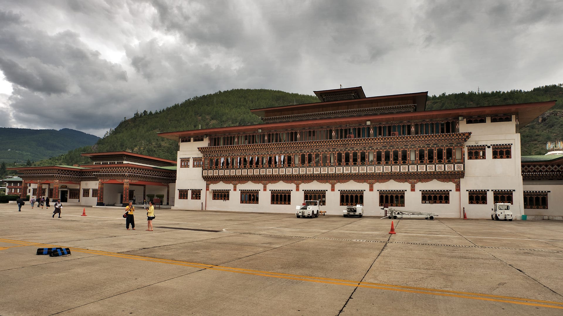 Bhutan — Paro — architecture