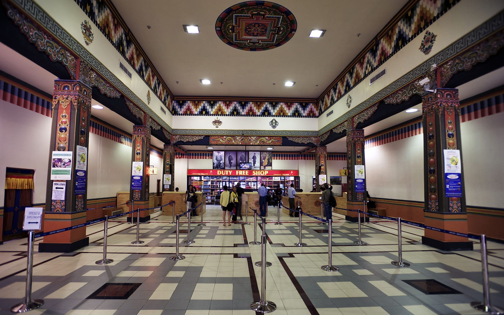 Bhutan — Paro — architecture