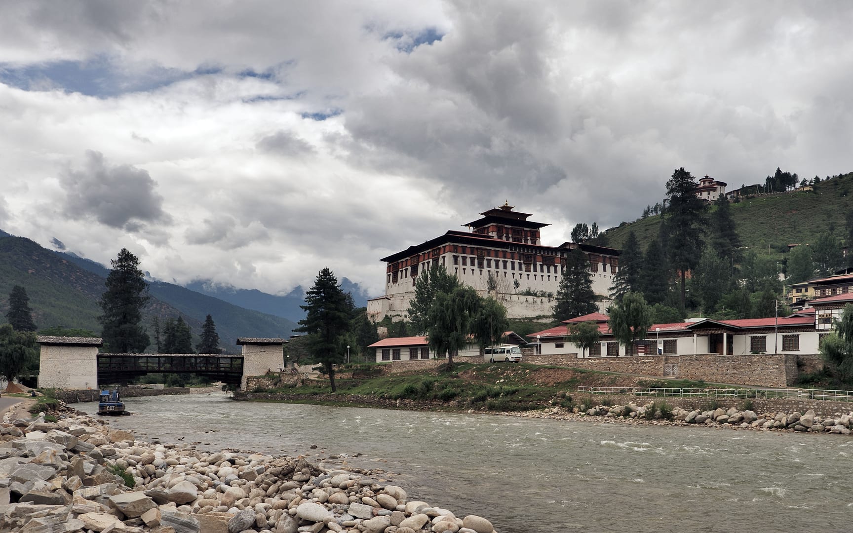 Bhutan — Paro — architecture