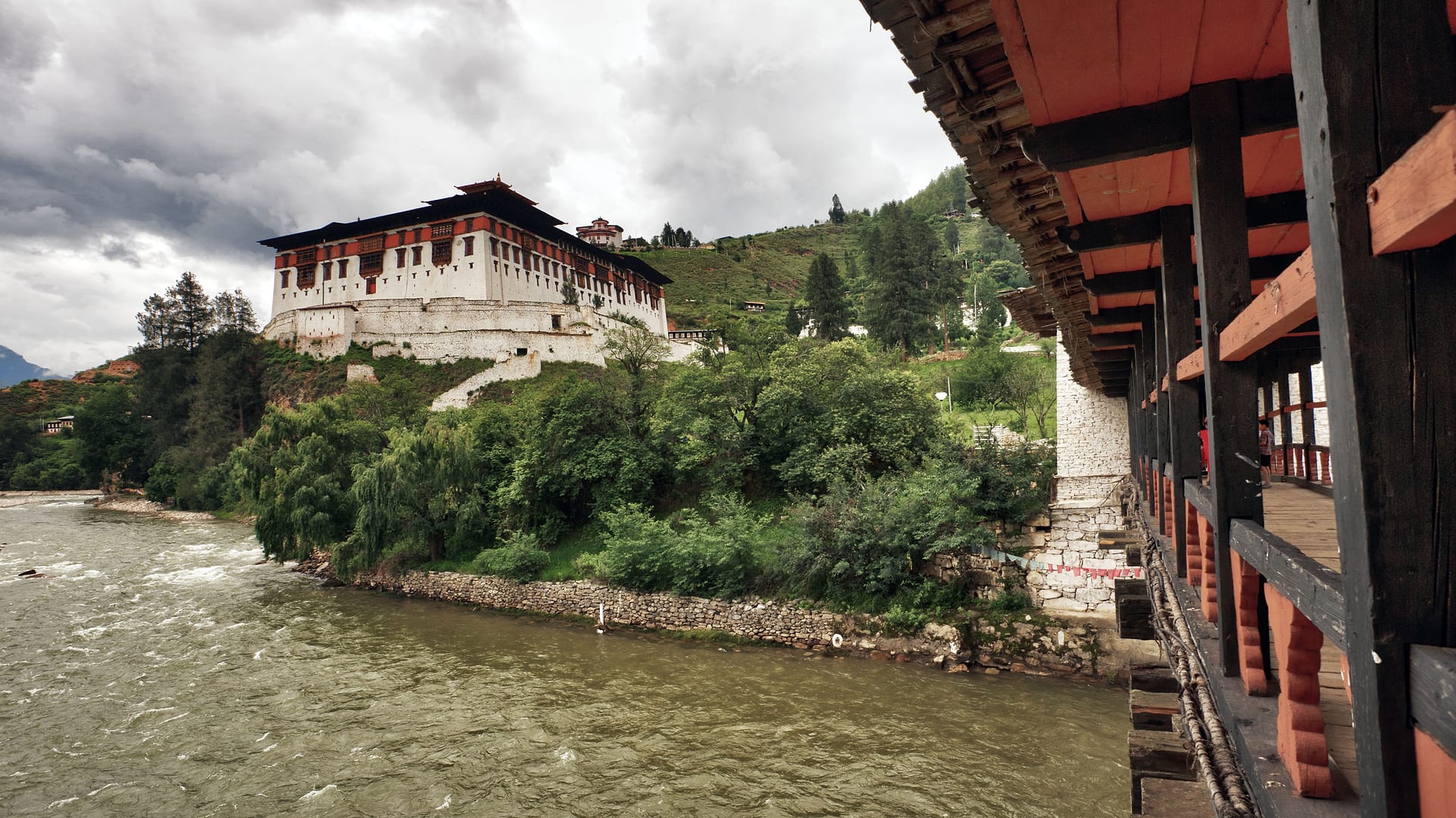 Bhutan — Paro — architecture