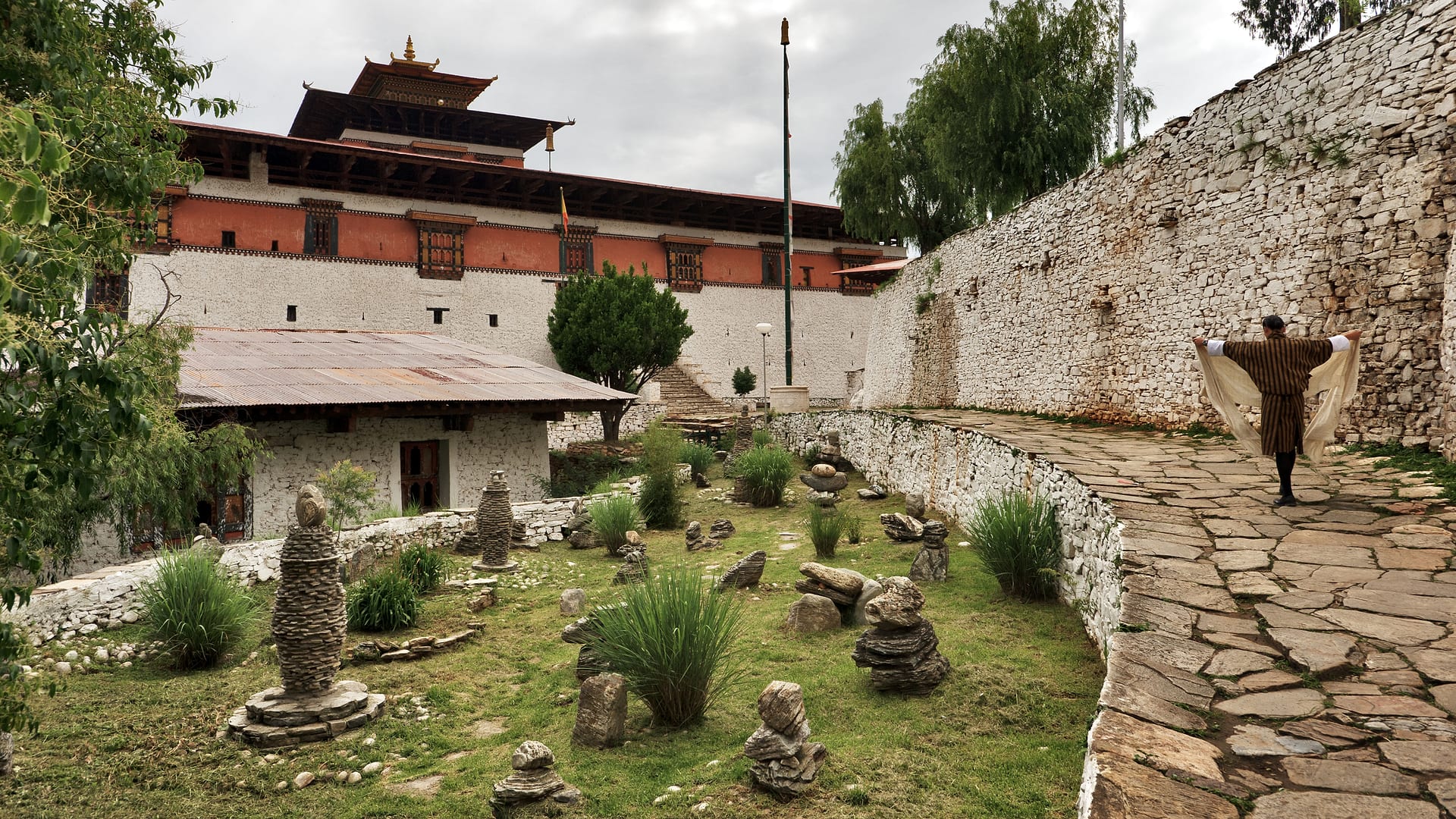 Bhutan — Paro — architecture