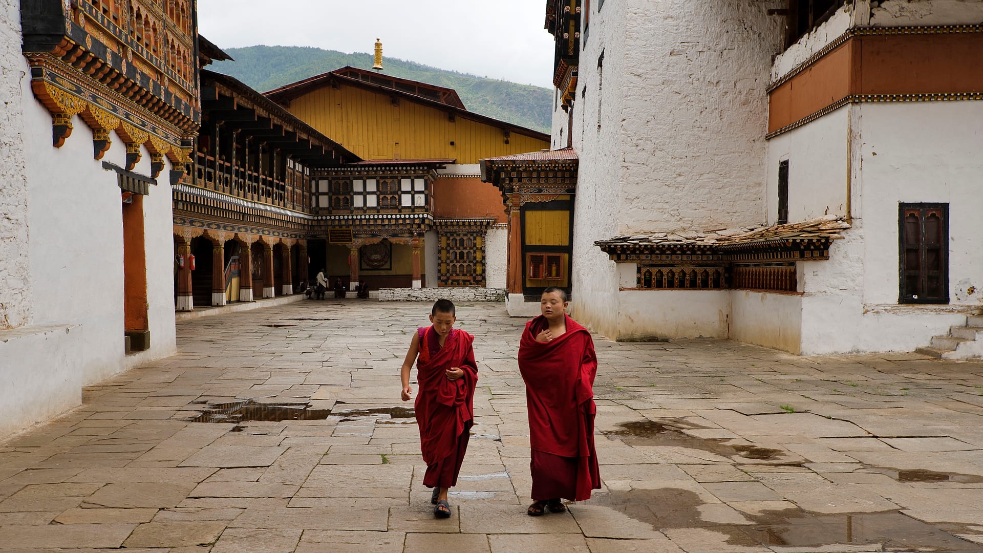 Bhutan — Paro — architecture
