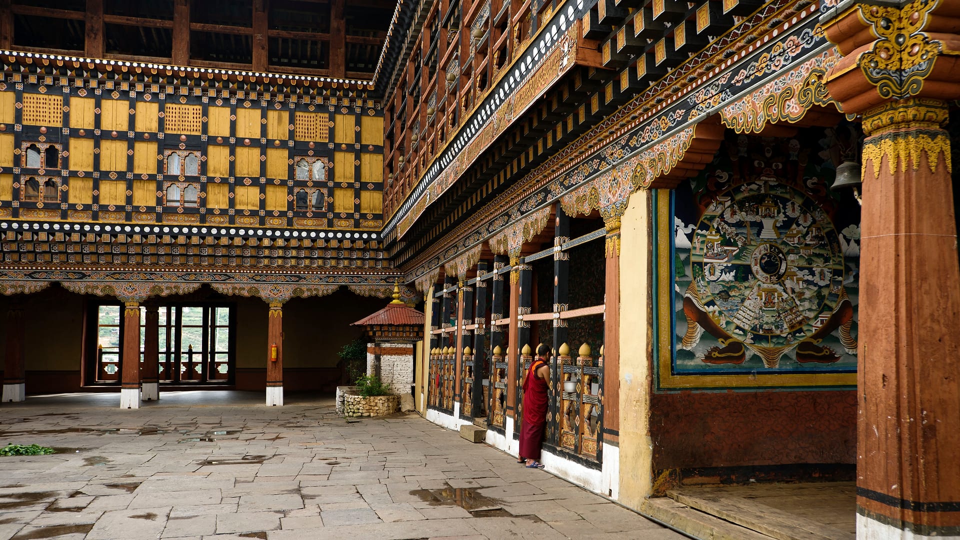 Bhutan — Paro — architecture