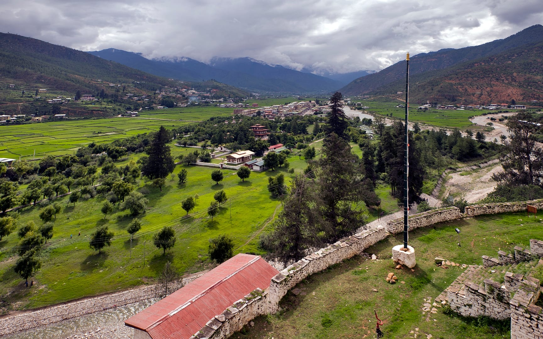 Bhutan — Paro — landscape
