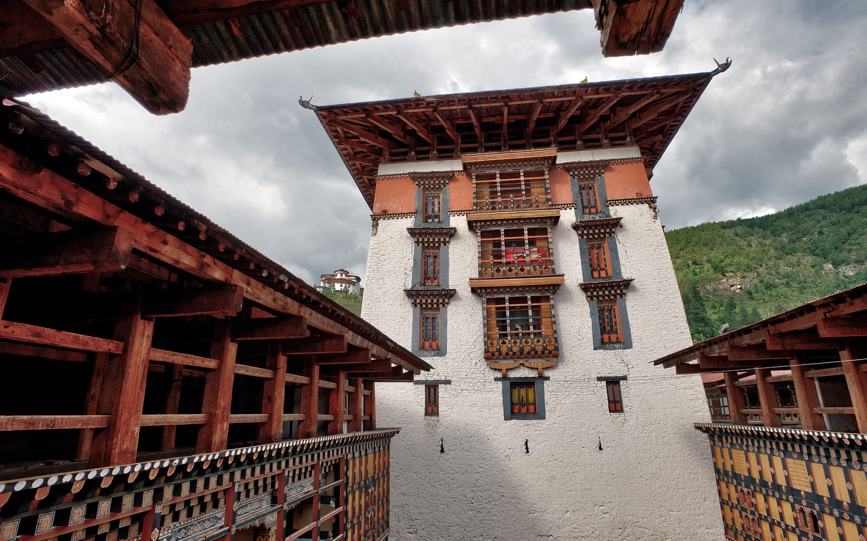 Bhutan — Paro — architecture
