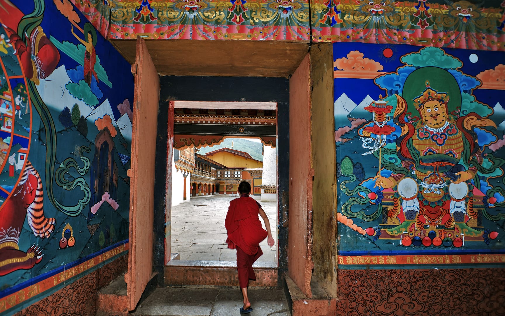 Bhutan — Paro — architecture