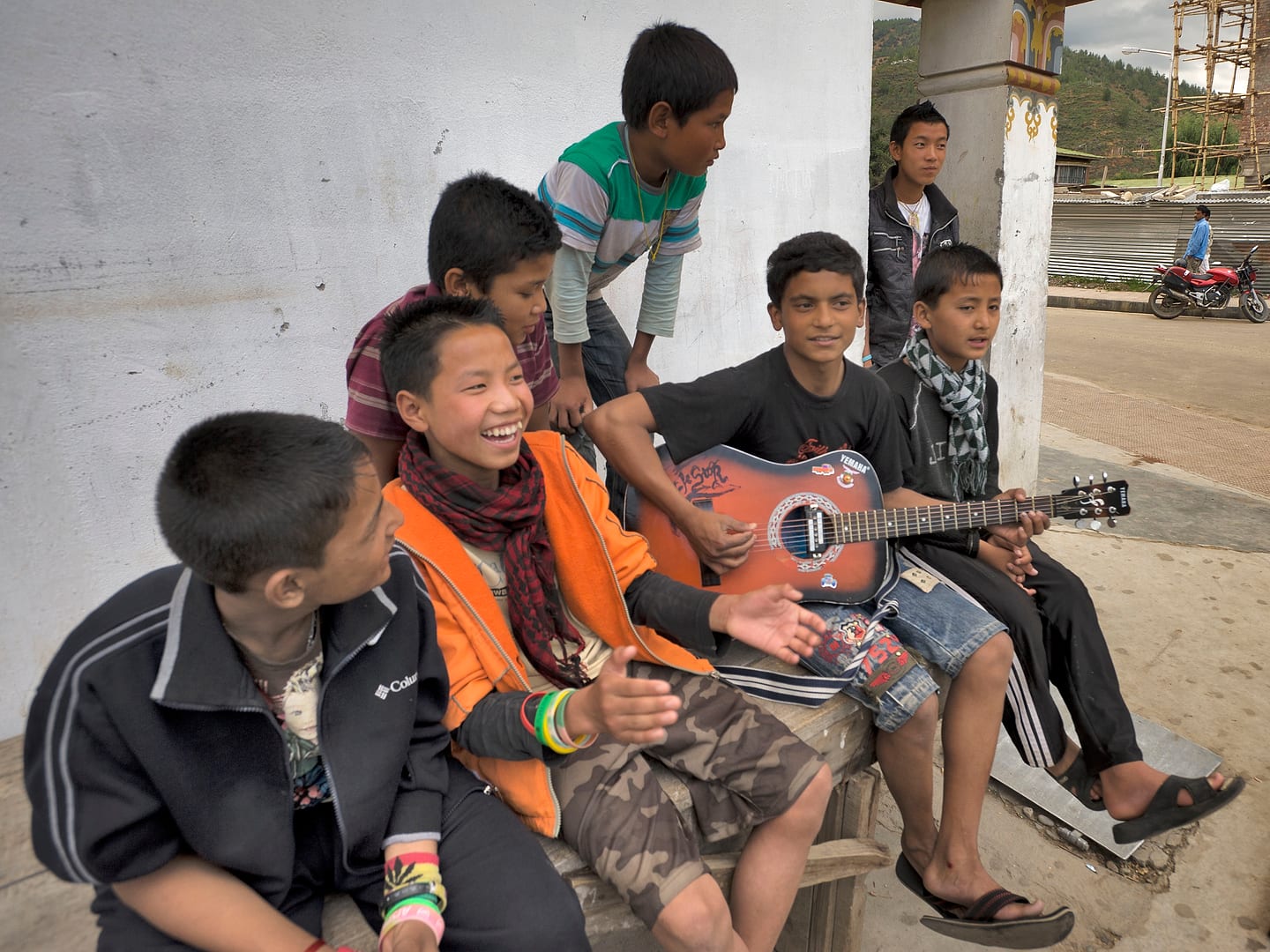 Bhutan — Paro — portrait