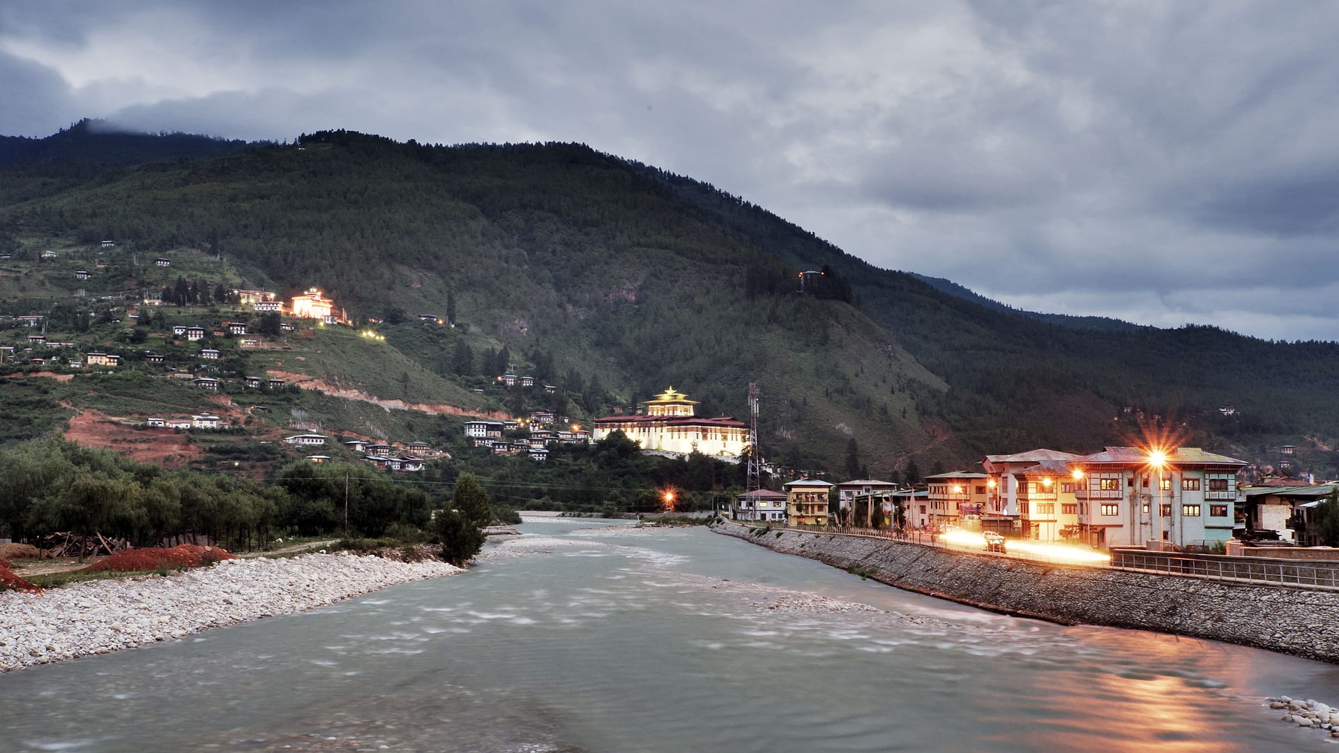 Bhutan — Paro — landscape