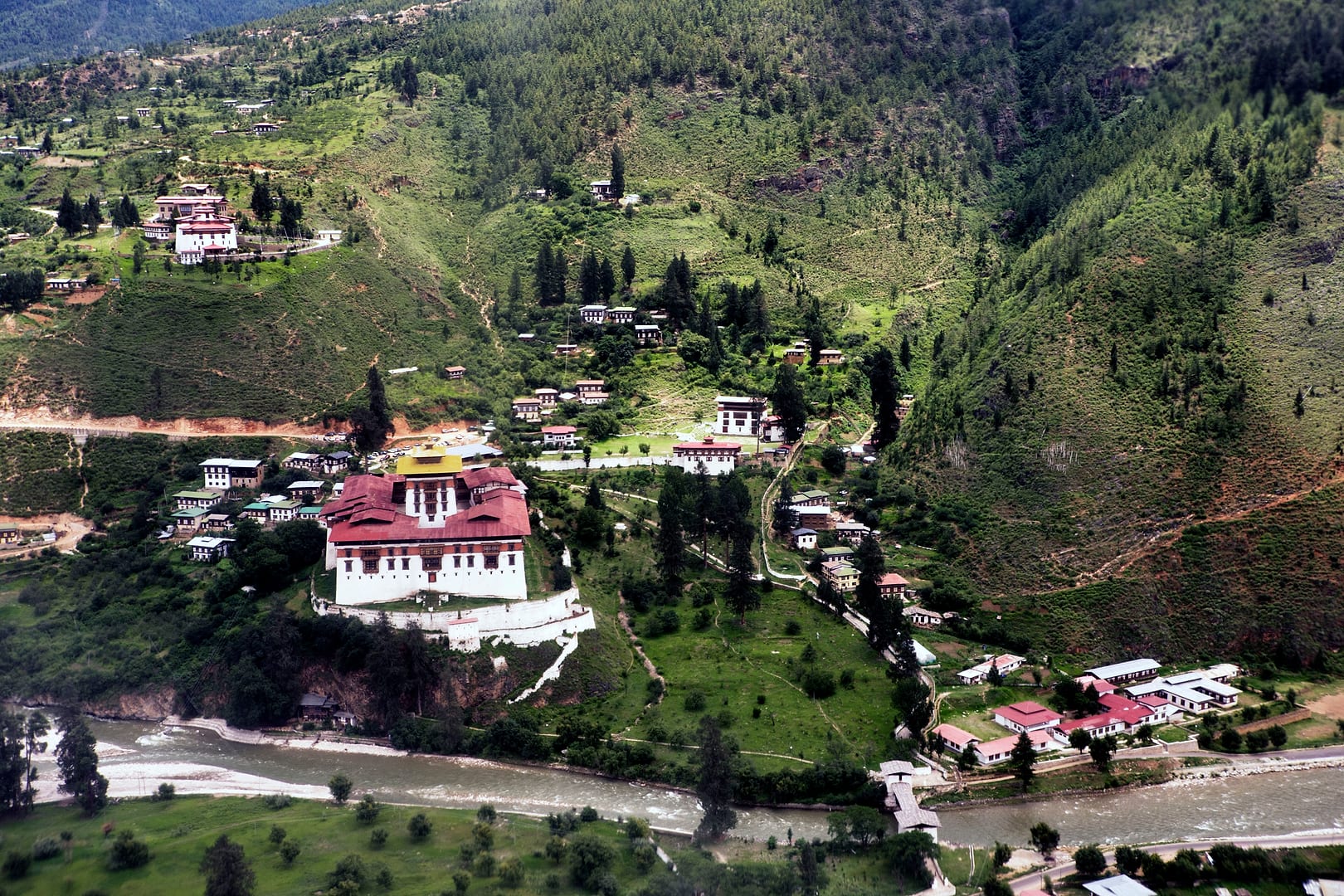 Bhutan — Paro — architecture