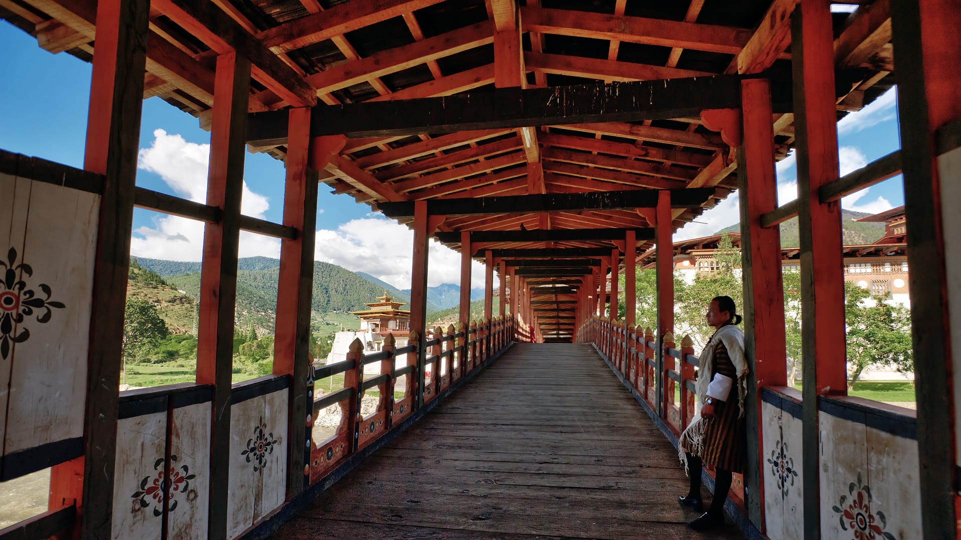 Bhutan — Punakha — architecture