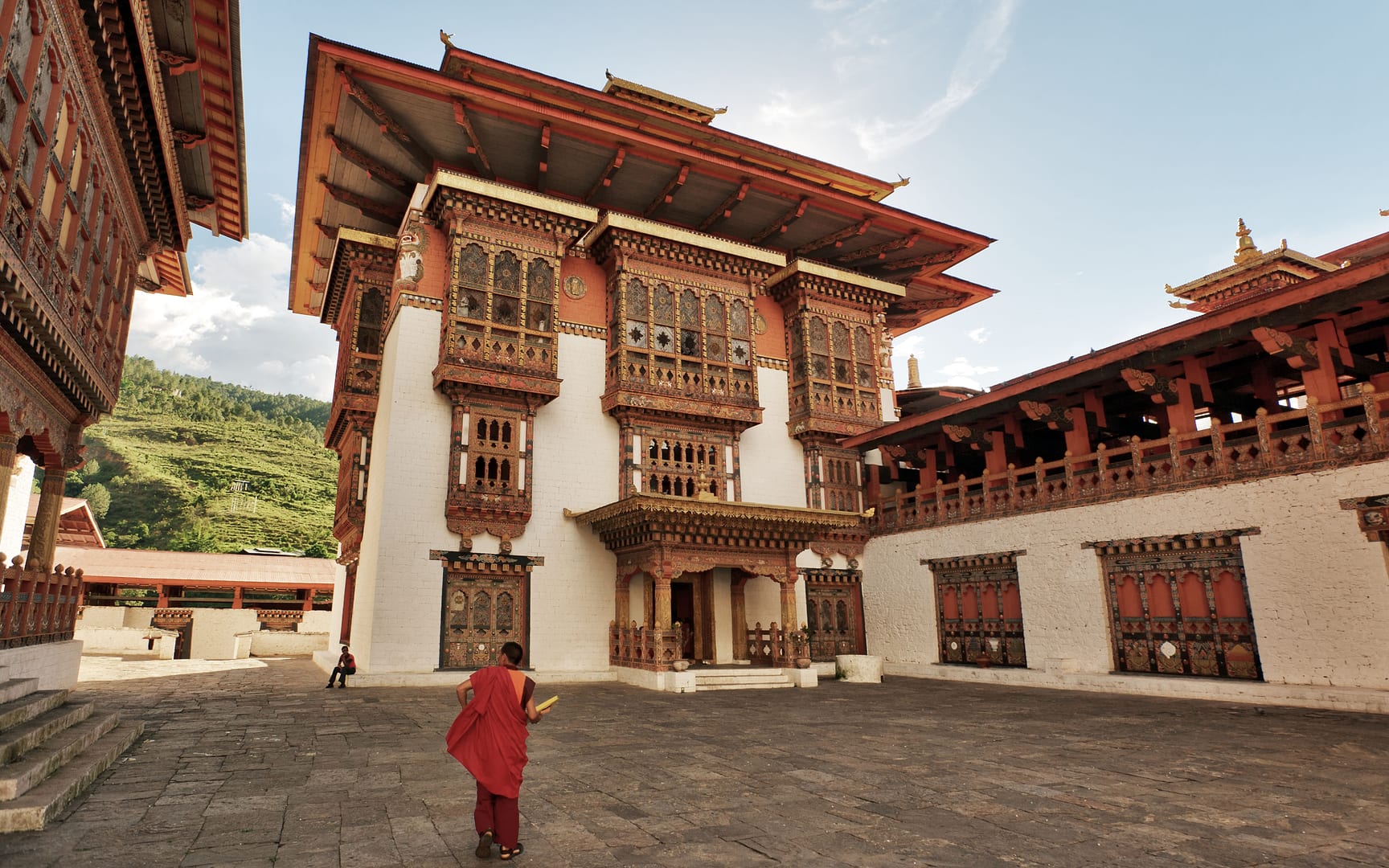 Bhutan — Punakha — architecture