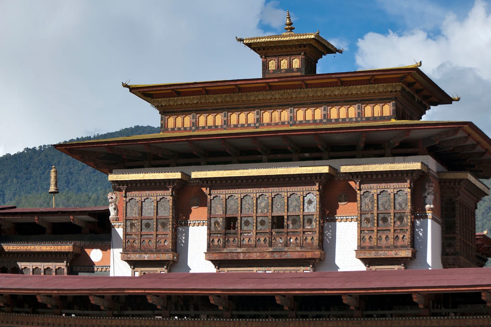 Bhutan — Punakha — architecture