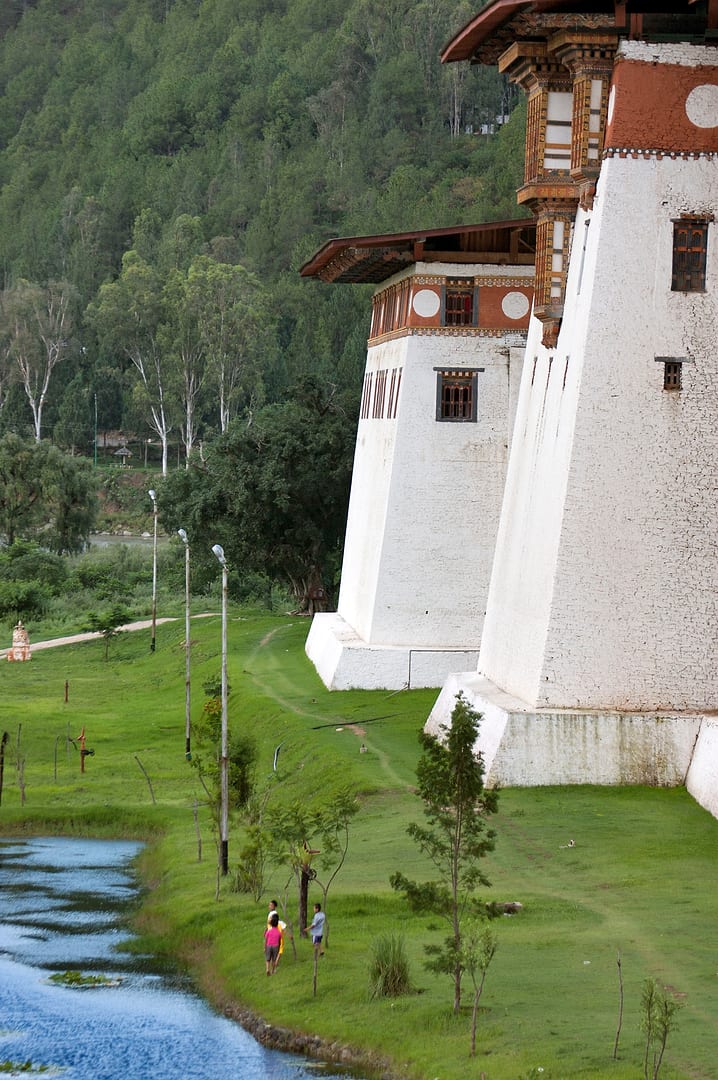 Bhutan — Punakha — architecture