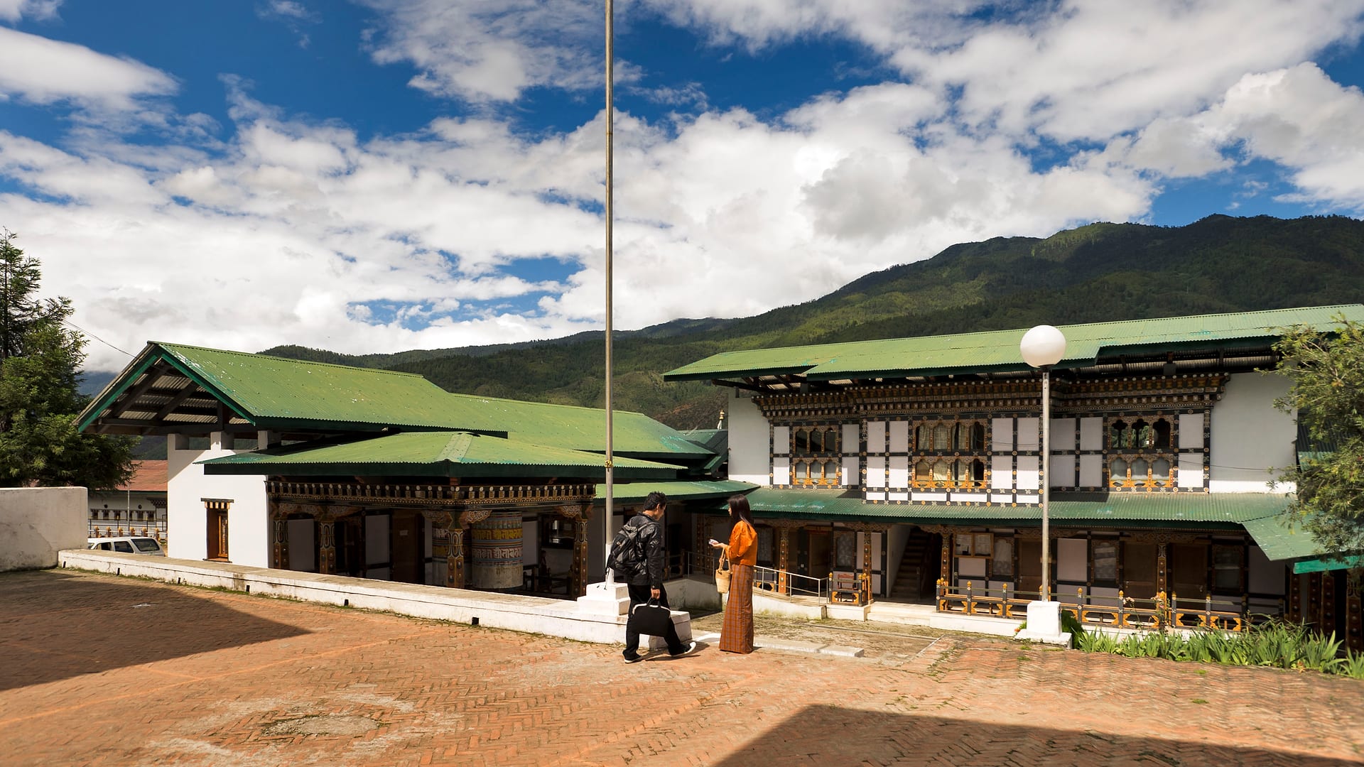 Bhutan — Thimphu — architecture