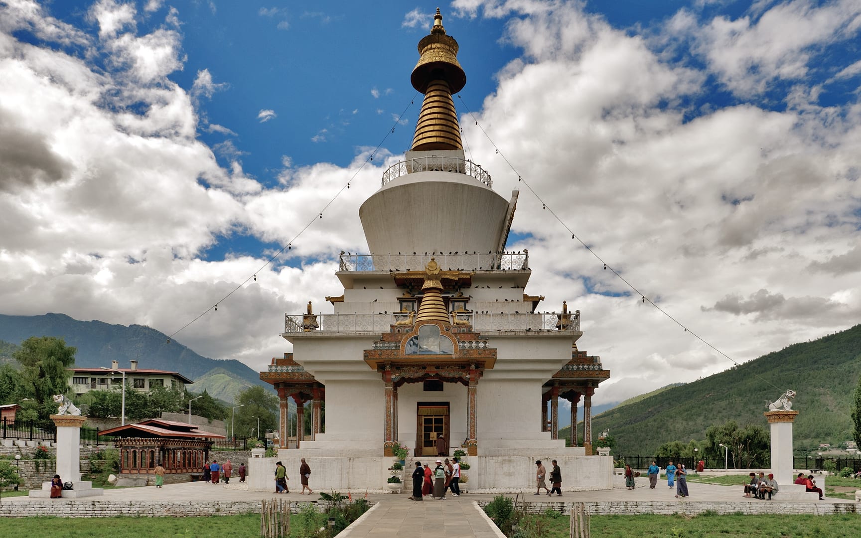 Bhutan — Thimphu — architecture